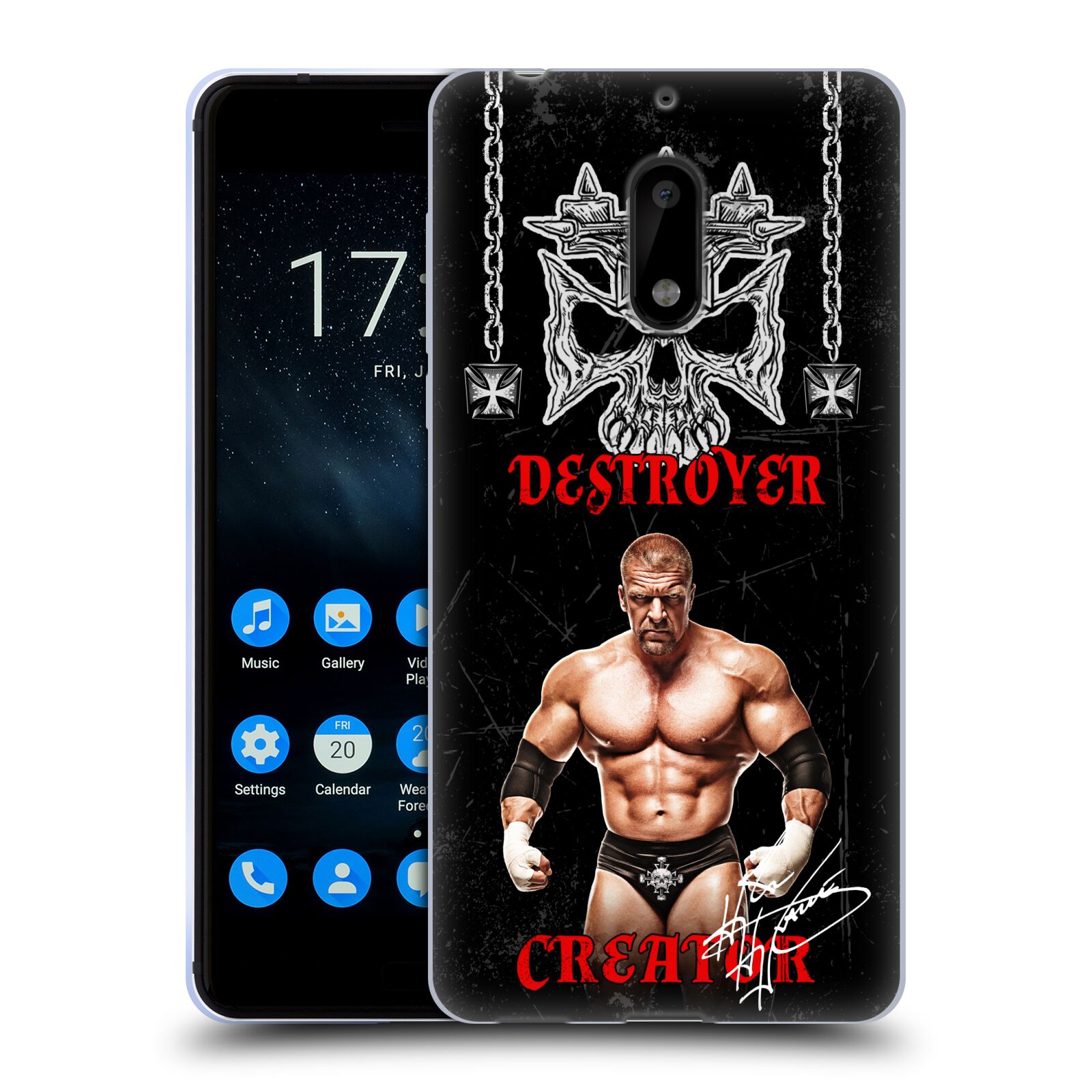 OFFICIAL WWE TRIPLE H SOFT GEL CASE FOR NOKIA PHONES 1 - Picture 9 of 15