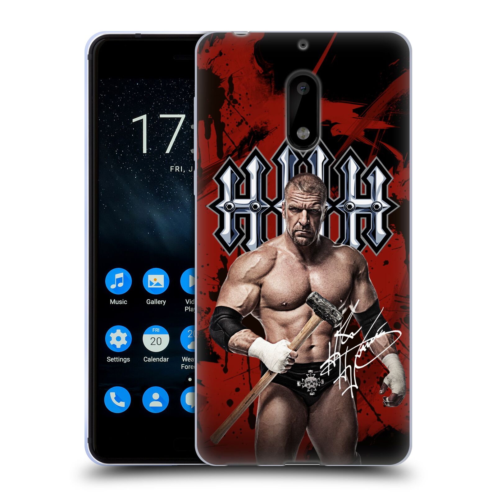 OFFICIAL WWE TRIPLE H SOFT GEL CASE FOR NOKIA PHONES 1 - Picture 10 of 15