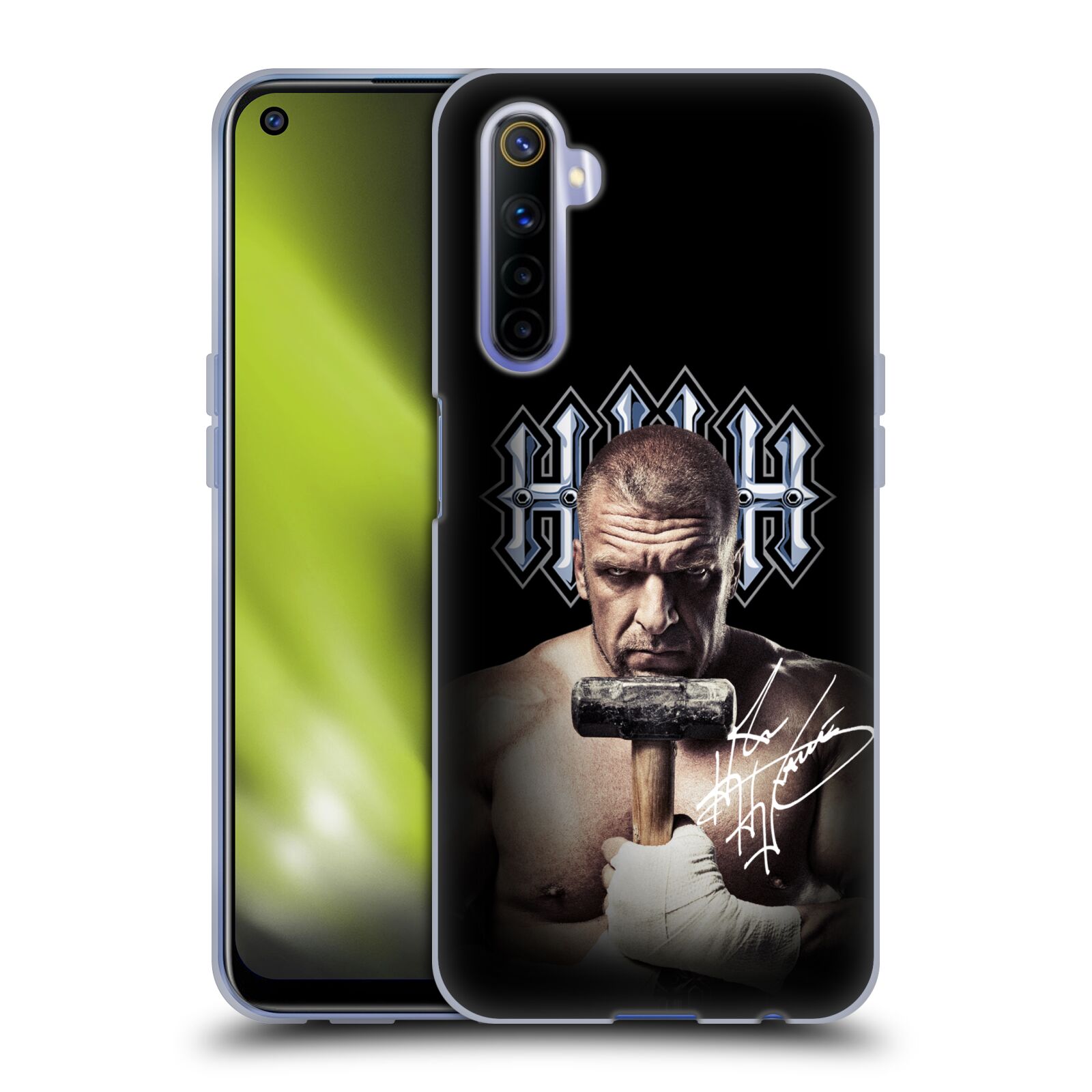 OFFICIAL WWE TRIPLE H SOFT GEL CASE FOR REALME PHONES - Picture 13 of 14