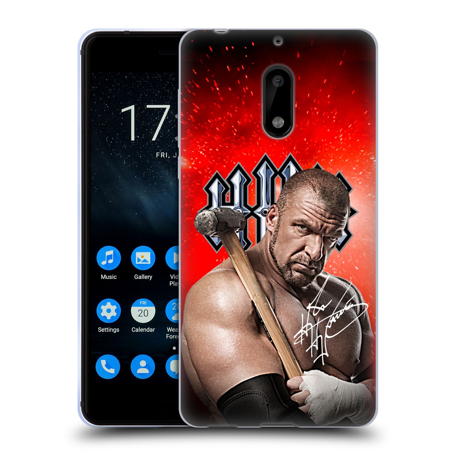 OFFICIAL WWE TRIPLE H SOFT GEL CASE FOR NOKIA PHONES 1 - Picture 15 of 15