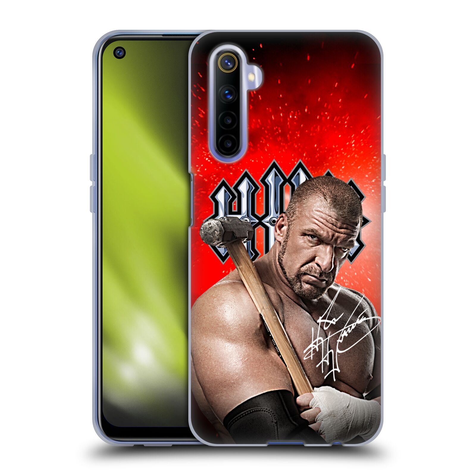 OFFICIAL WWE TRIPLE H SOFT GEL CASE FOR REALME PHONES - Picture 14 of 14