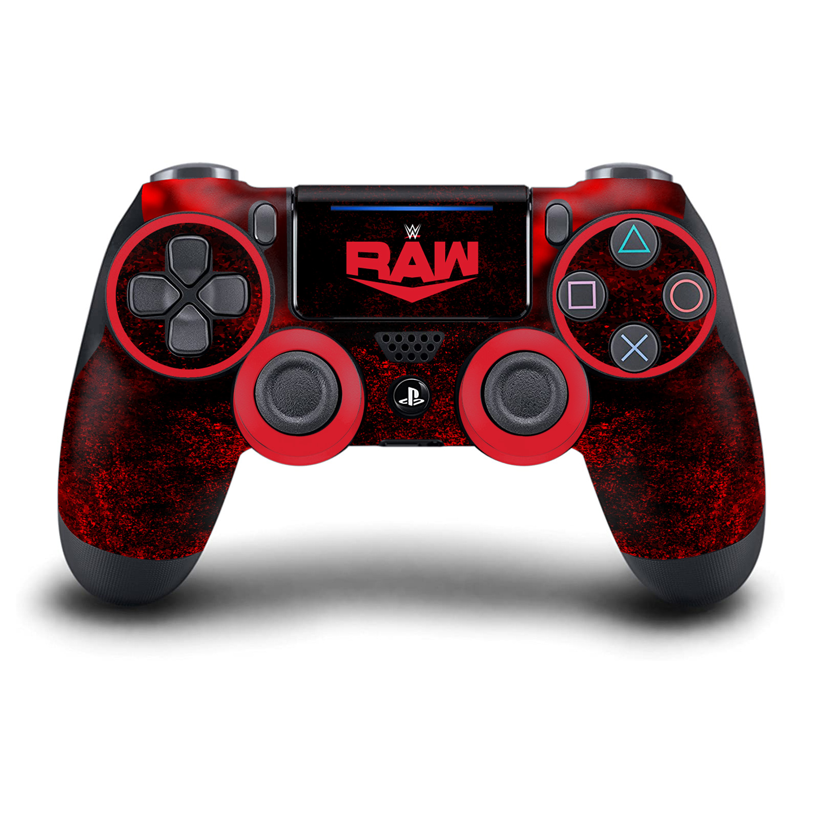 OFFICIAL WWE TV PROGRAM LOGOS VINYL SKIN DECAL FOR PS4 DUALSHOCK 4 CONTROLLER