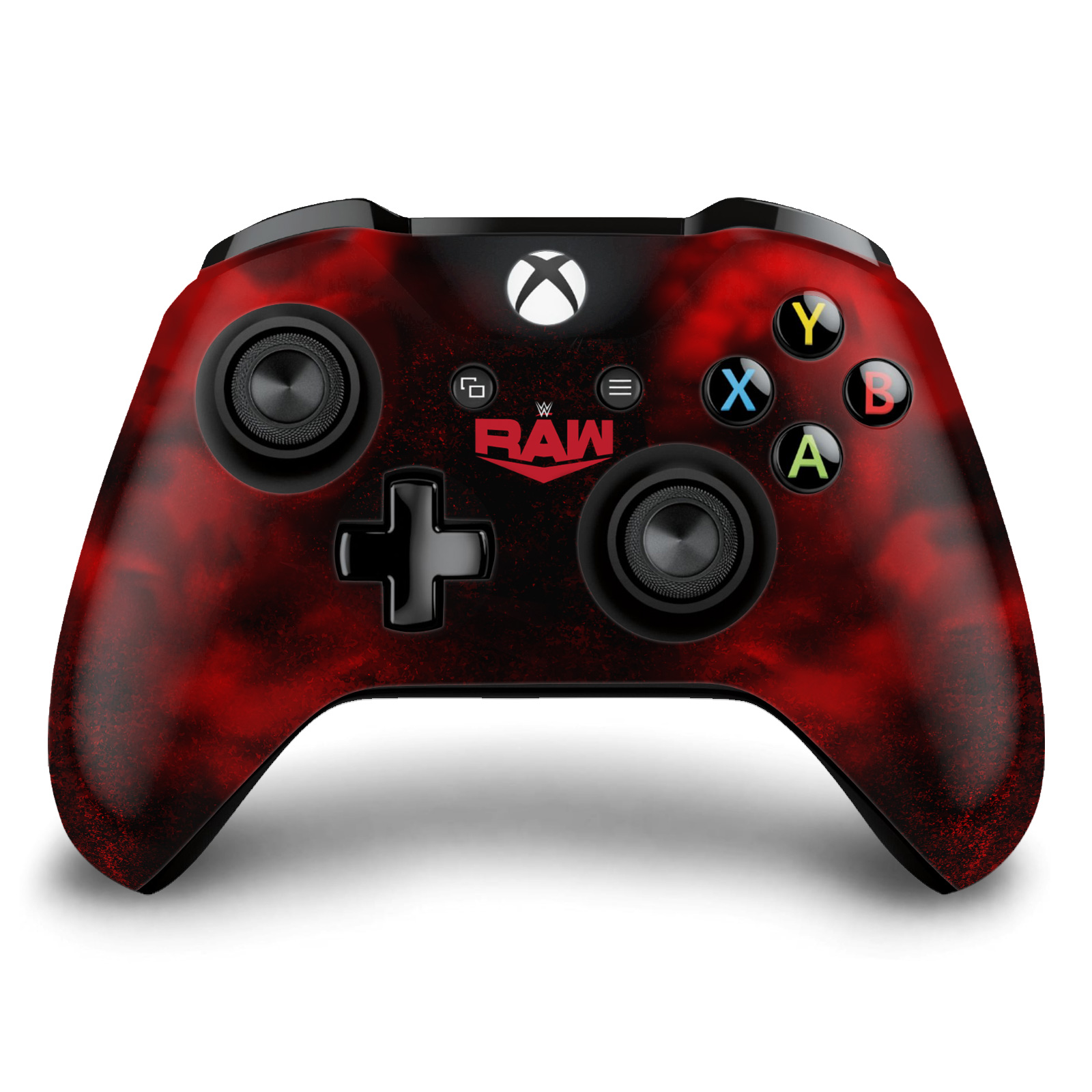 OFFICIAL WWE TV PROGRAM LOGOS VINYL SKIN DECAL FOR XBOX ONE S / X CONTROLLER