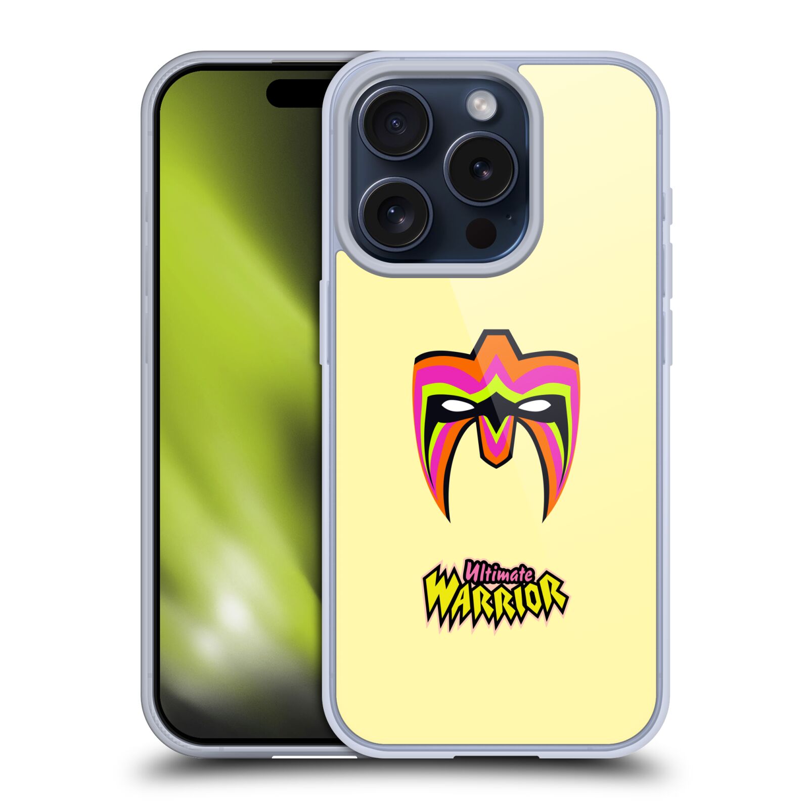 OFFICIAL WWE ULTIMATE WARRIOR SOFT GEL CASE FOR APPLE iPHONE PHONES - Picture 13 of 15