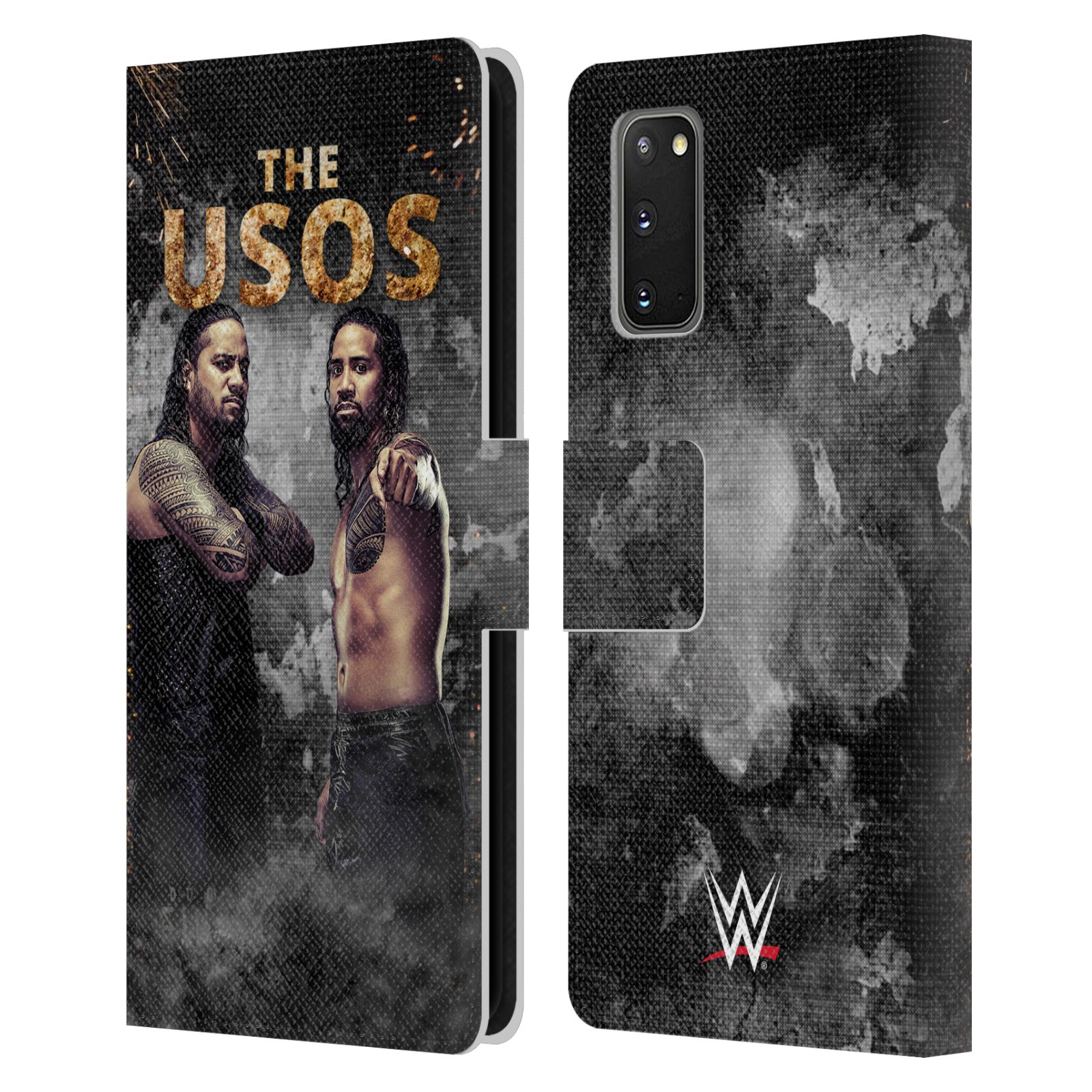 OFFICIAL WWE THE USOS LEATHER BOOK WALLET CASE COVER FOR SAMSUNG PHONES 1 - Picture 7 of 9