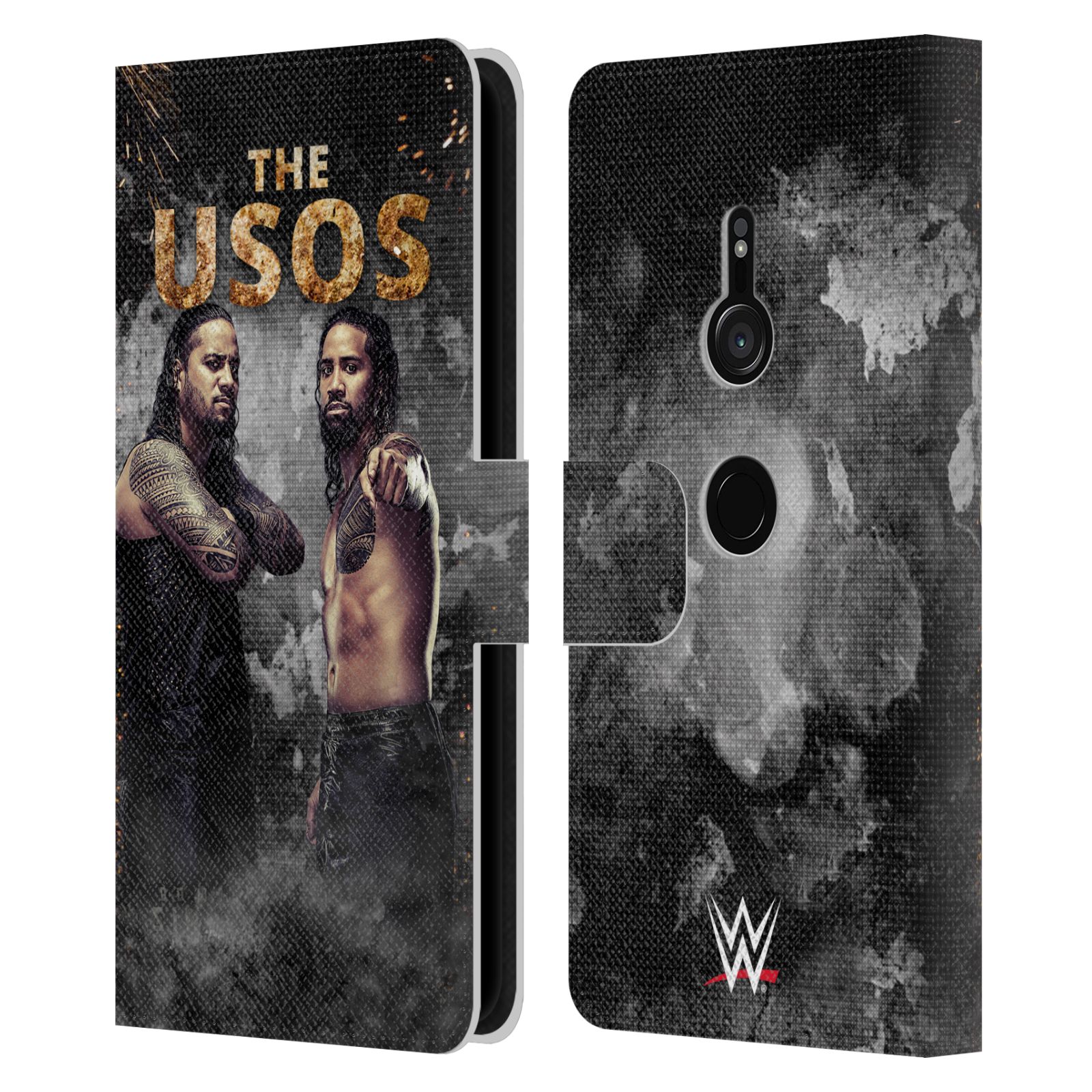 OFFICIAL WWE THE USOS LEATHER BOOK WALLET CASE COVER FOR SONY PHONES 1 - Picture 7 of 9