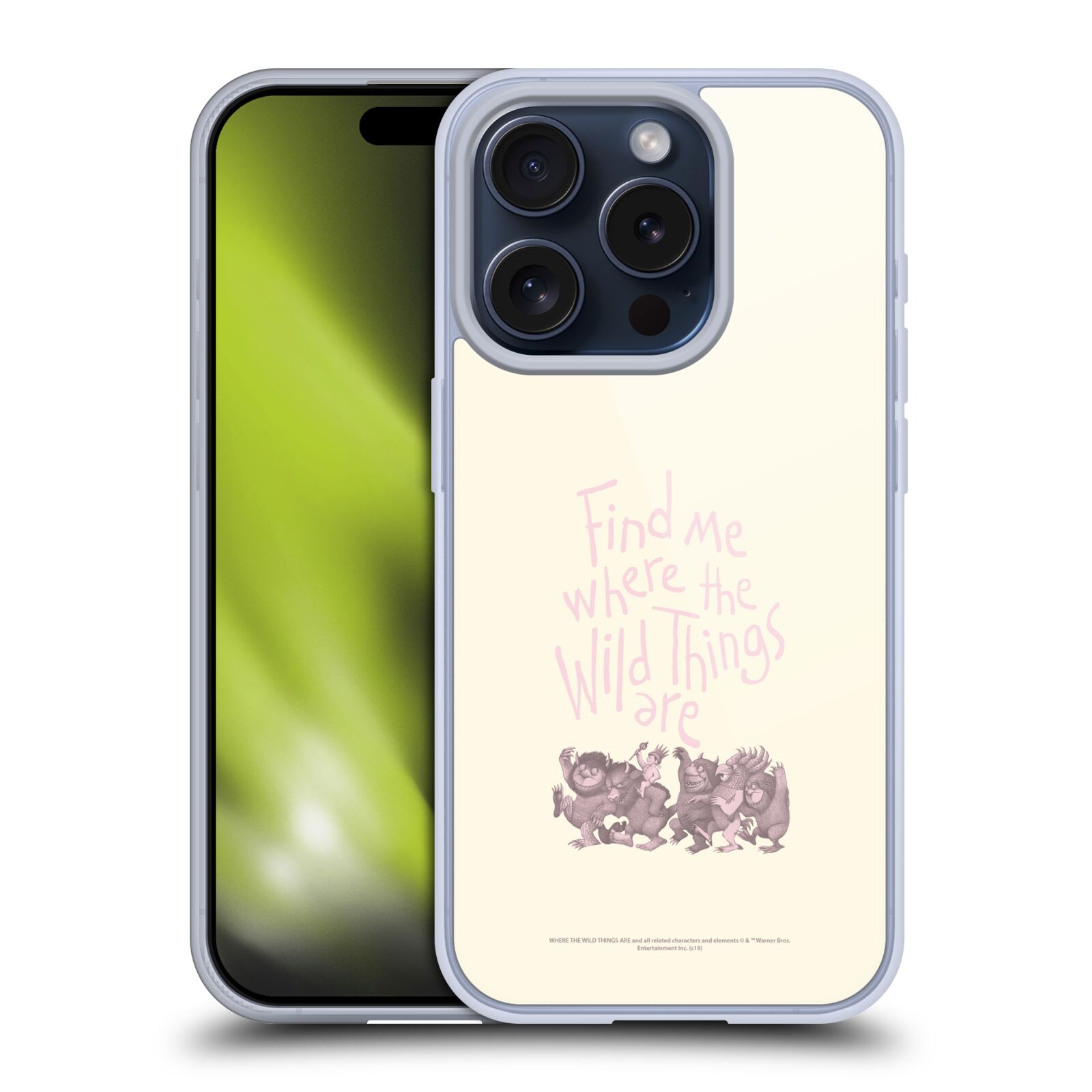 WHERE THE WILD THINGS ARE LITERARY GRAPHICS GEL CASE FOR APPLE iPHONE PHONES - Picture 9 of 15