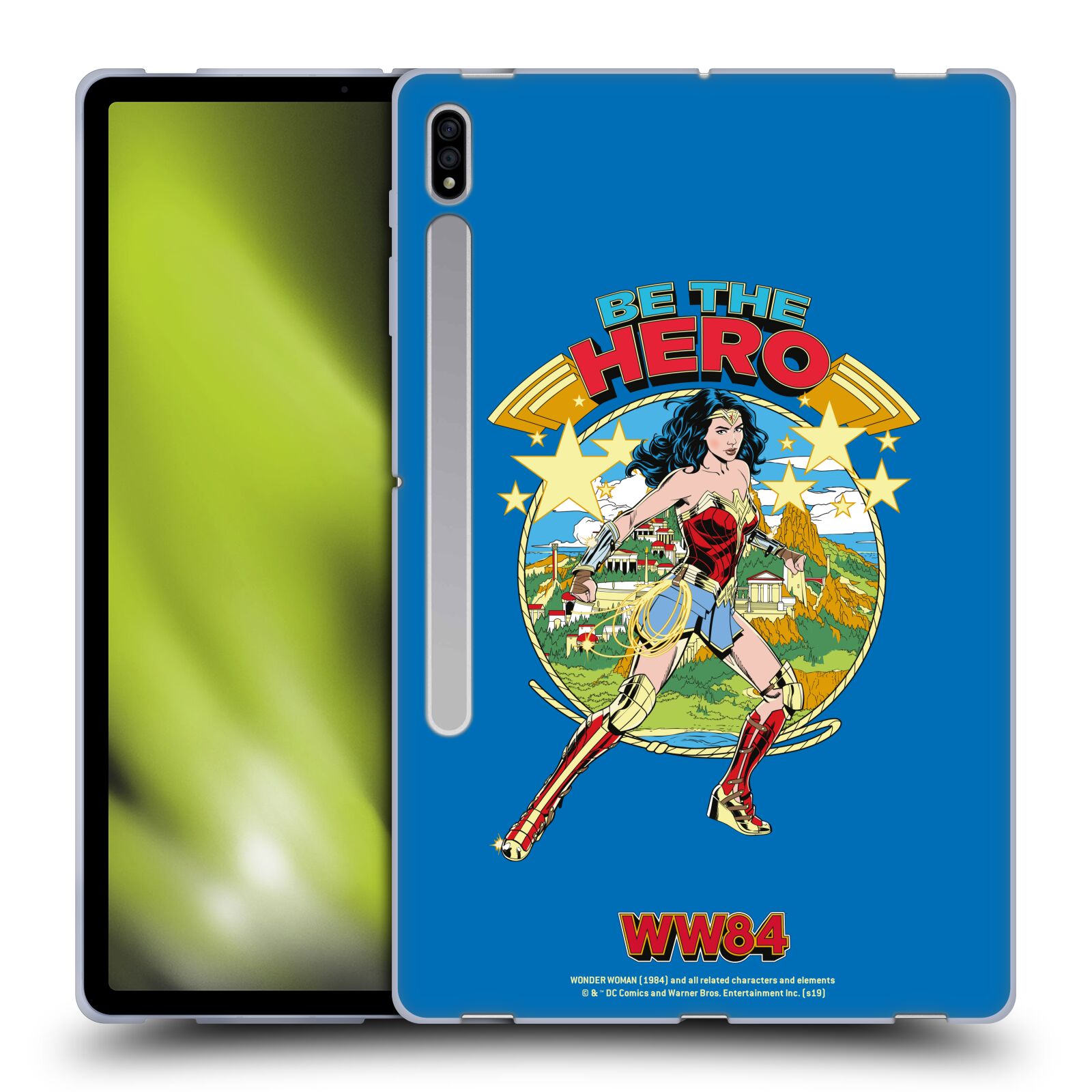OFFICIAL WONDER WOMAN 1984 RETRO ART SOFT GEL CASE FOR SAMSUNG TABLETS 1 - Picture 8 of 12