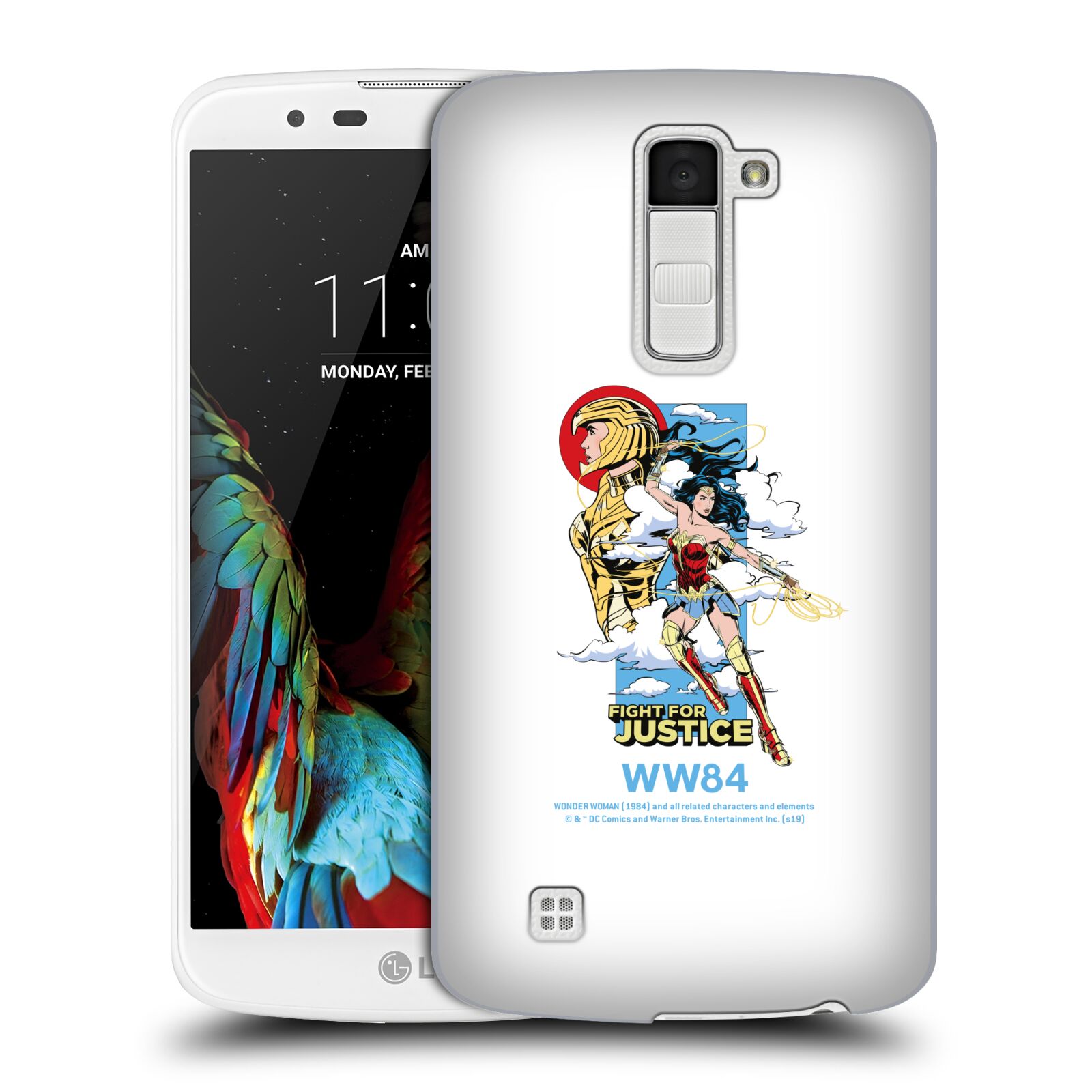 OFFICIAL WONDER WOMAN 1984 RETRO ART HARD BACK CASE FOR LG PHONES 3 - 第 9/10 張圖片