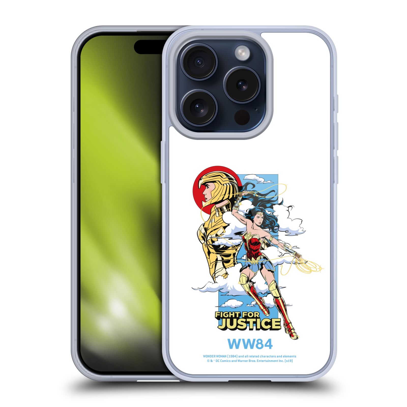 OFFICIAL WONDER WOMAN 1984 RETRO ART SOFT GEL CASE FOR APPLE iPHONE PHONES - Picture 9 of 10