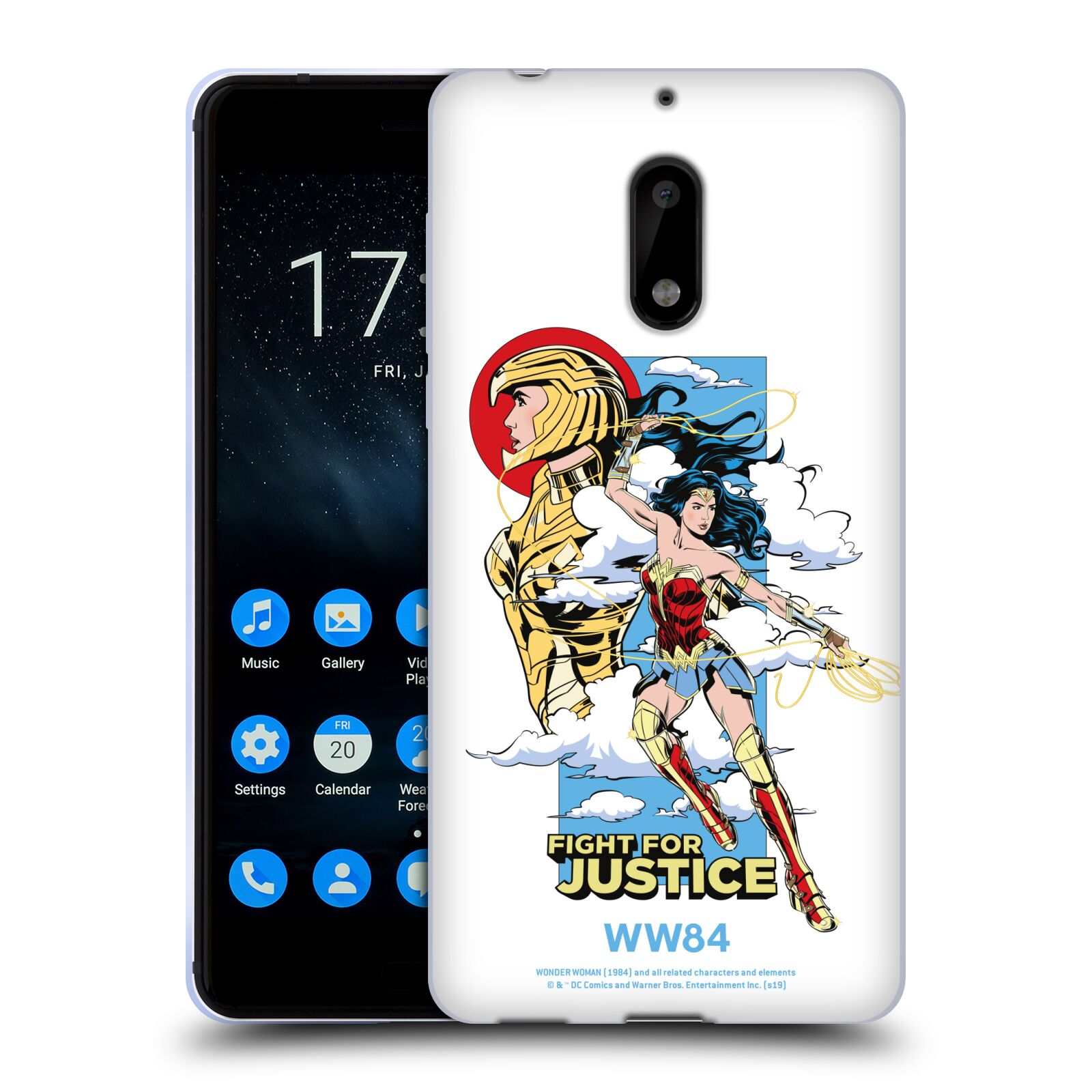 OFFICIAL WONDER WOMAN 1984 RETRO ART SOFT GEL CASE FOR NOKIA PHONES 1 - 第 9/12 張圖片