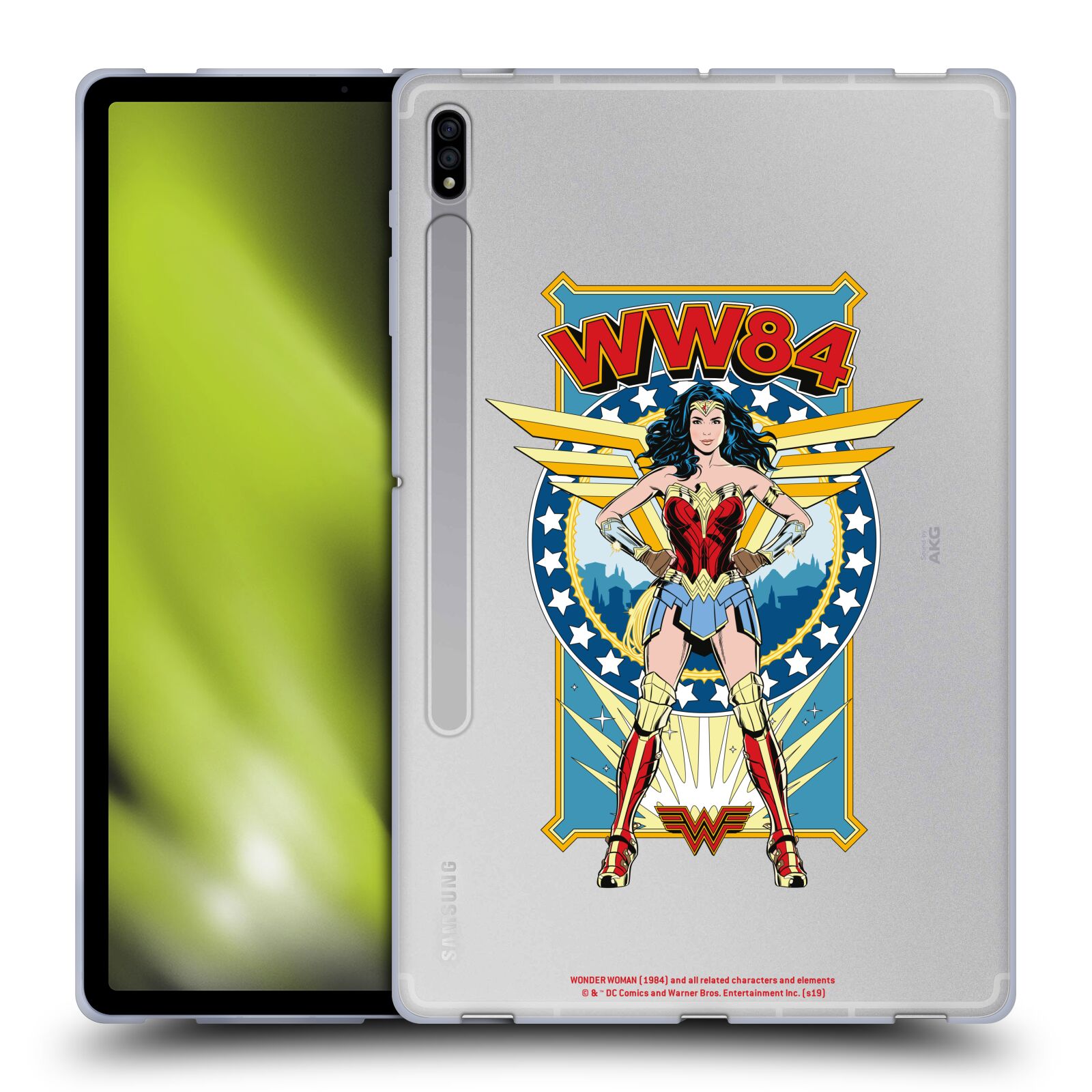 OFFICIAL WONDER WOMAN 1984 RETRO ART SOFT GEL CASE FOR SAMSUNG TABLETS 1 - Picture 11 of 12