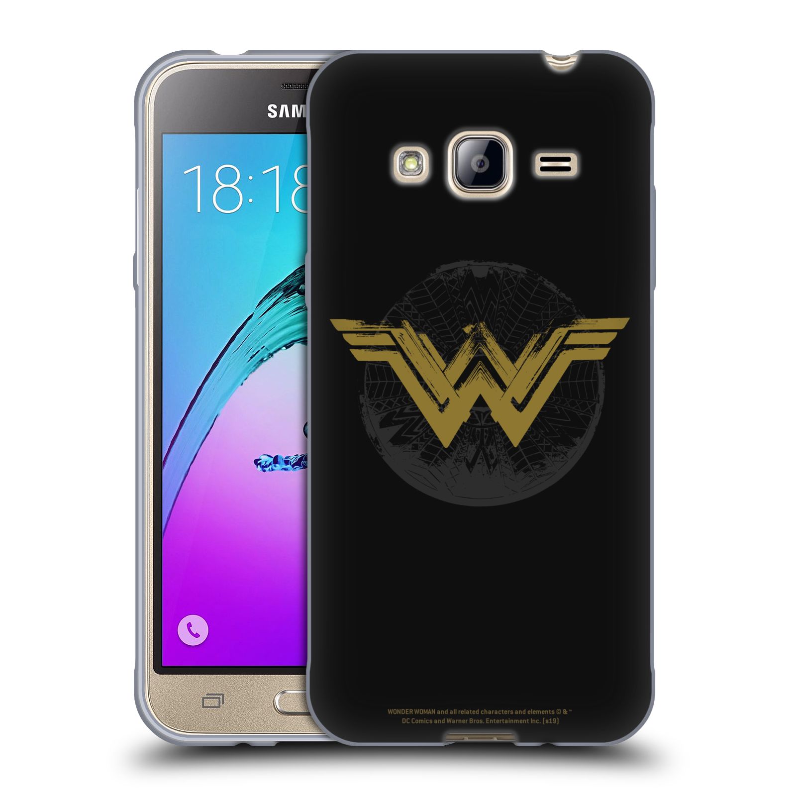 OFFICIAL WONDER WOMAN MOVIE LOGOS SOFT GEL CASE FOR SAMSUNG PHONES 3 - Picture 8 of 14