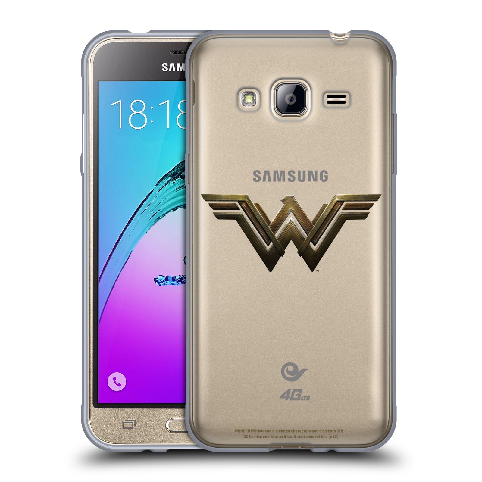 OFFICIAL WONDER WOMAN MOVIE LOGOS SOFT GEL CASE FOR SAMSUNG PHONES 3 - Picture 9 of 14
