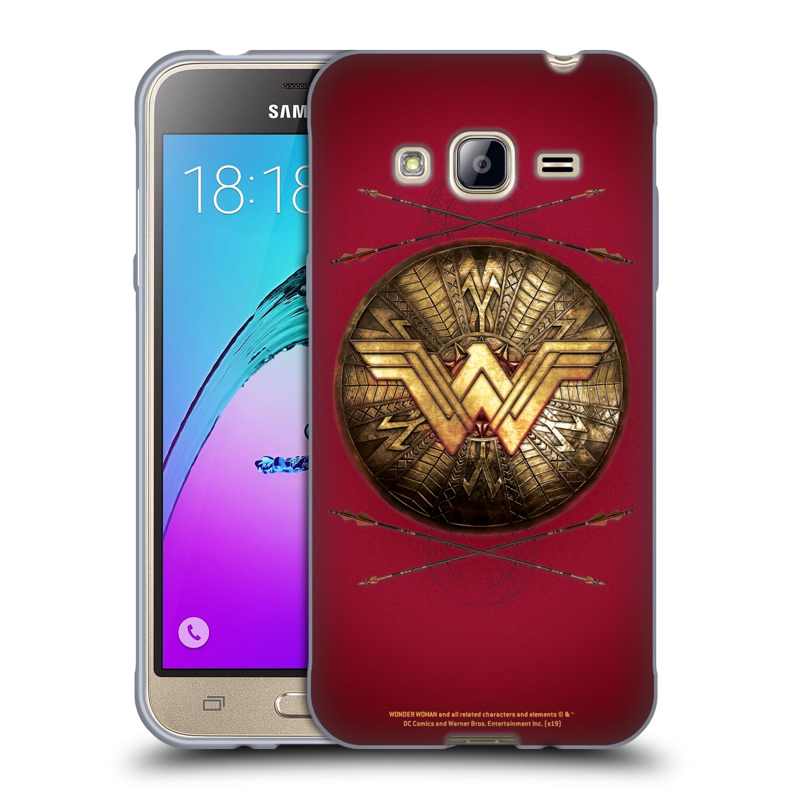 OFFICIAL WONDER WOMAN MOVIE LOGOS SOFT GEL CASE FOR SAMSUNG PHONES 3 - Picture 11 of 14