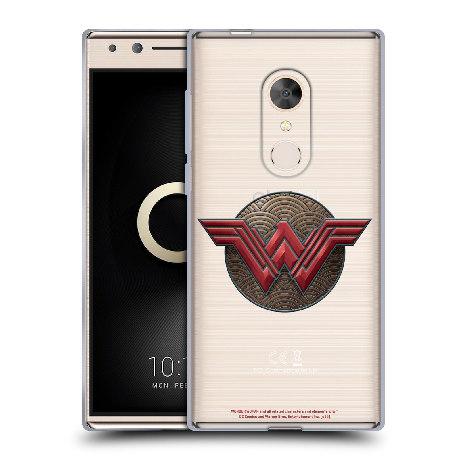 OFFICIAL WONDER WOMAN MOVIE LOGOS SOFT GEL CASE FOR ALCATEL PHONES - Picture 8 of 8