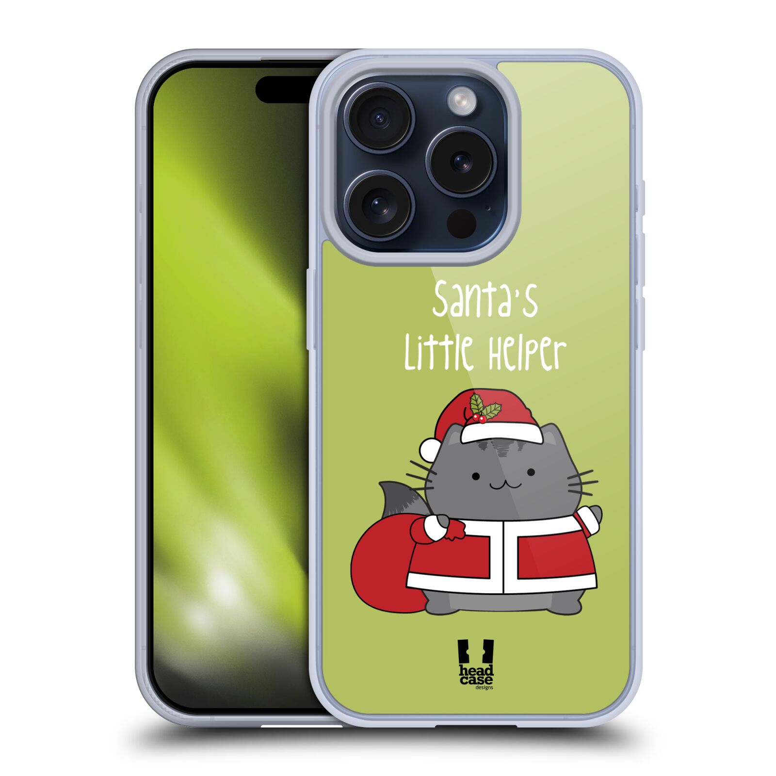 COQUE DE TÉLÉPHONE PORTABLE HEAD CASE DESIGNS WILBUR WEINACHTS SOFT GEL POUR TÉLÉPHONES ventes exceptionnelles PORTABLES APPLE iPHONE