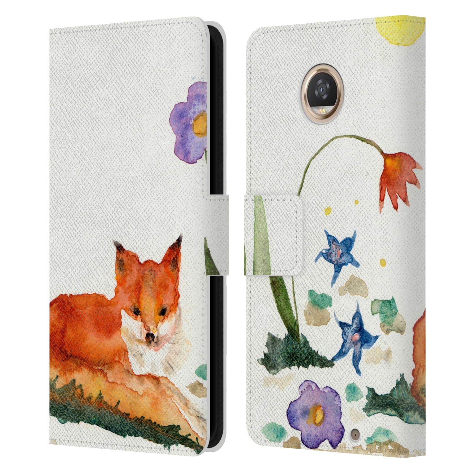 OFFICIAL WYANNE ANIMALS LEATHER BOOK WALLET CASE COVER FOR MOTOROLA PHONES - Picture 20 of 22