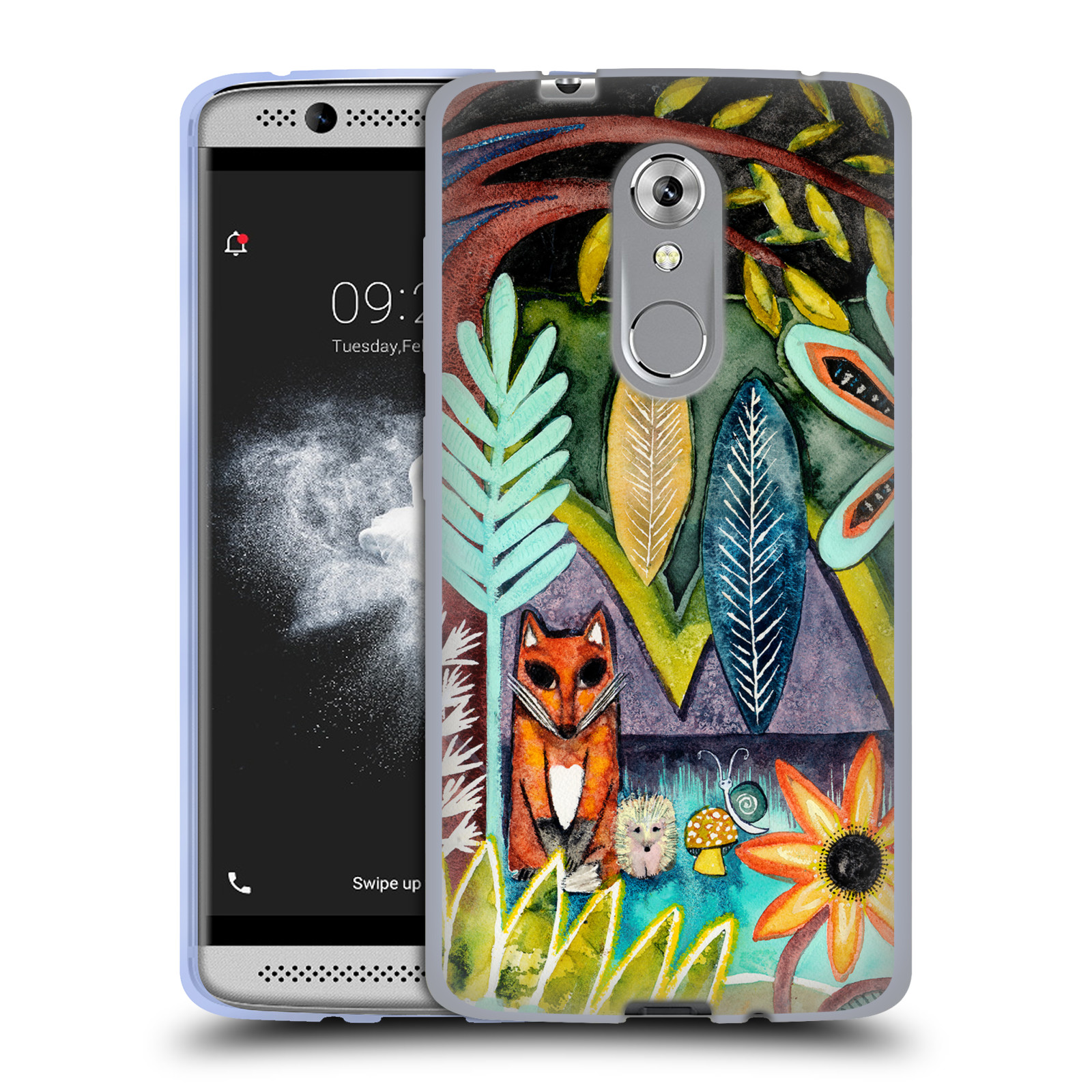 OFFICIAL WYANNE ANIMALS 2 GEL CASE FOR ZTE PHONES - Picture 10 of 23