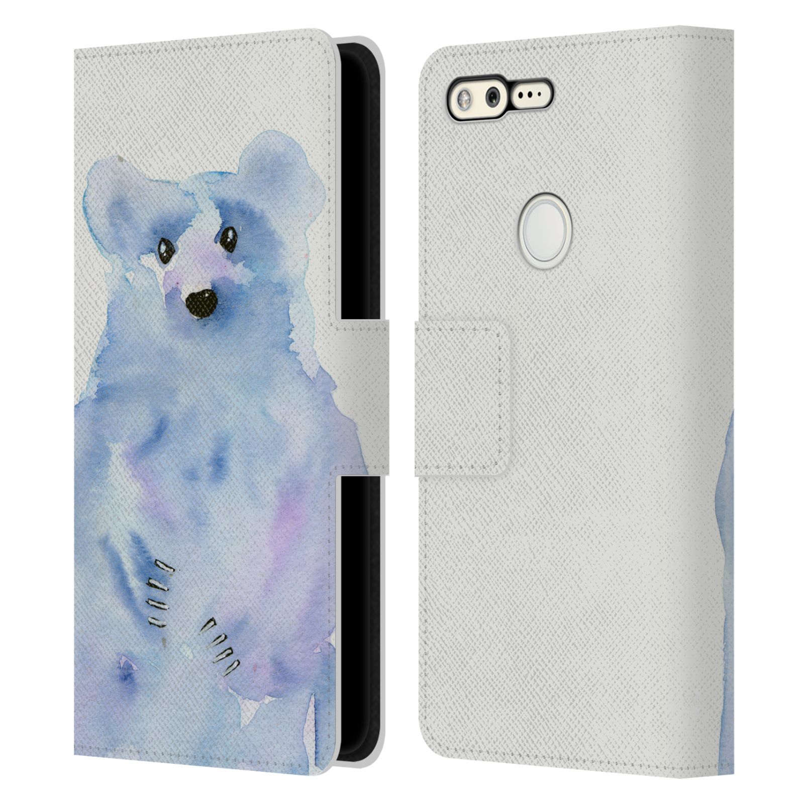OFFICIAL WYANNE ANIMALS 2 LEATHER BOOK WALLET CASE COVER FOR GOOGLE PHONES - Picture 7 of 22