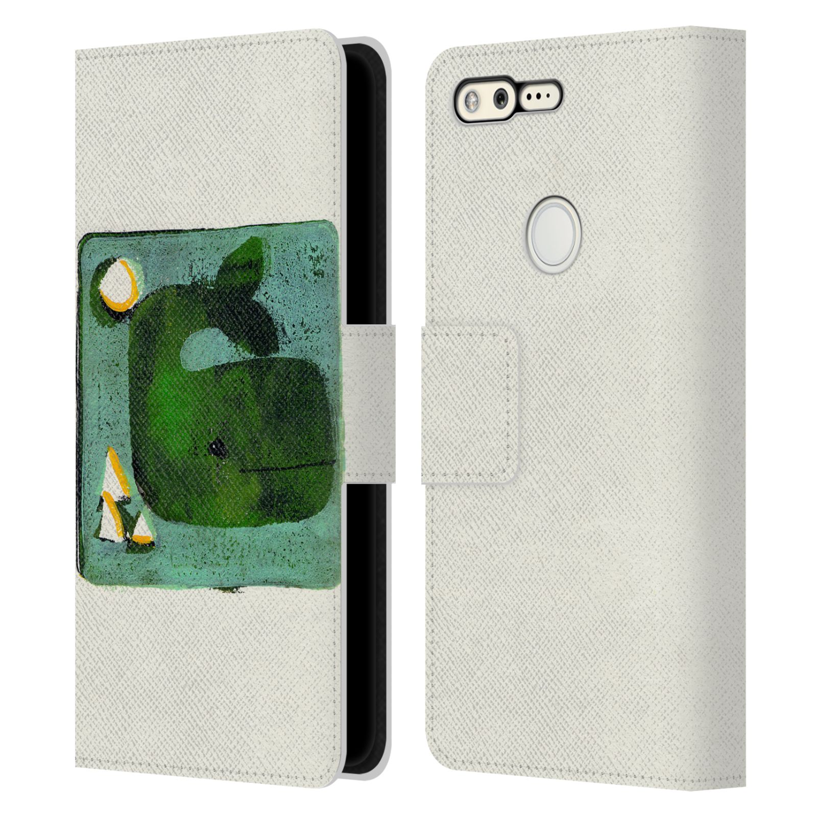 OFFICIAL WYANNE ANIMALS 2 LEATHER BOOK WALLET CASE COVER FOR GOOGLE PHONES - Picture 9 of 22
