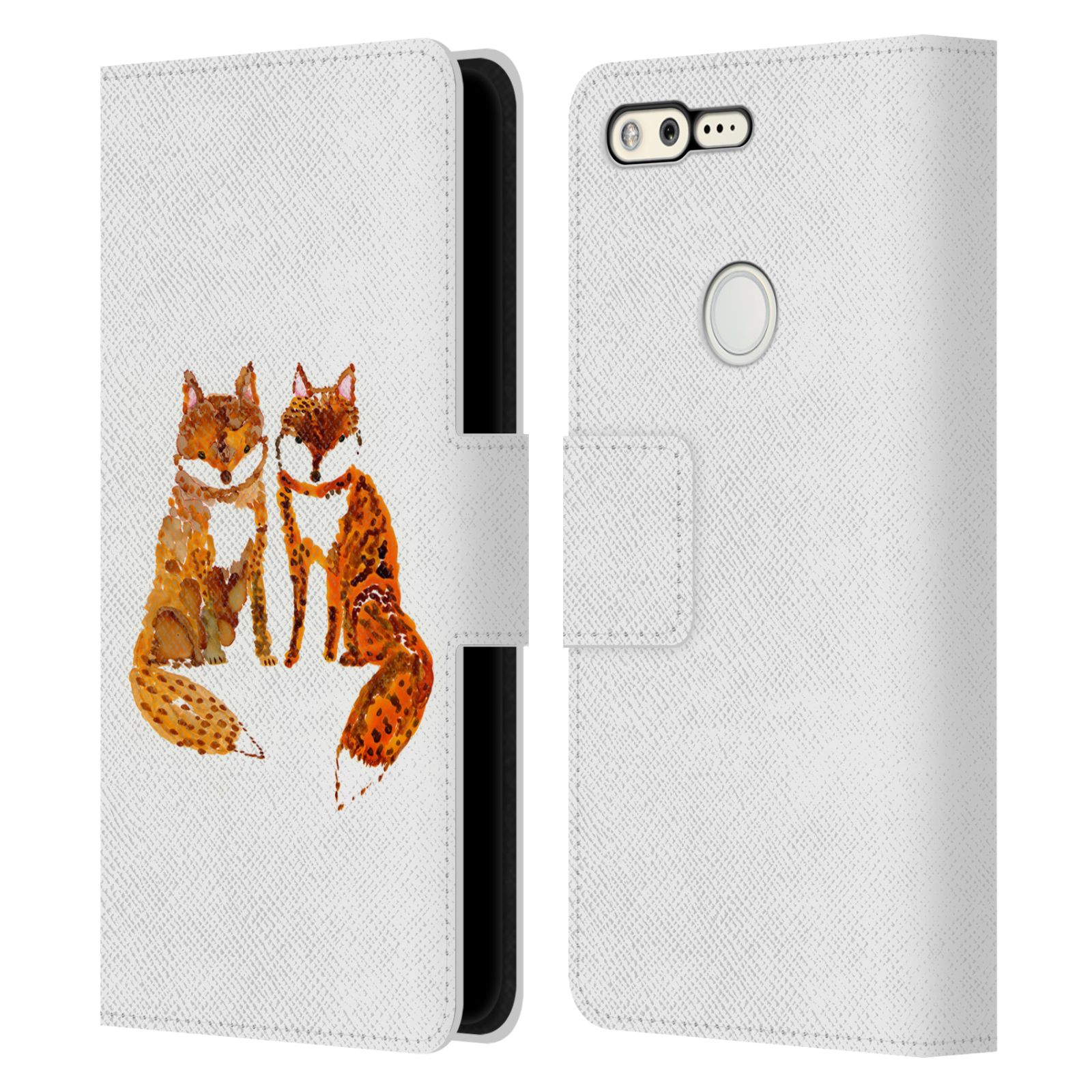 OFFICIAL WYANNE ANIMALS 2 LEATHER BOOK WALLET CASE COVER FOR GOOGLE PHONES - Picture 22 of 22