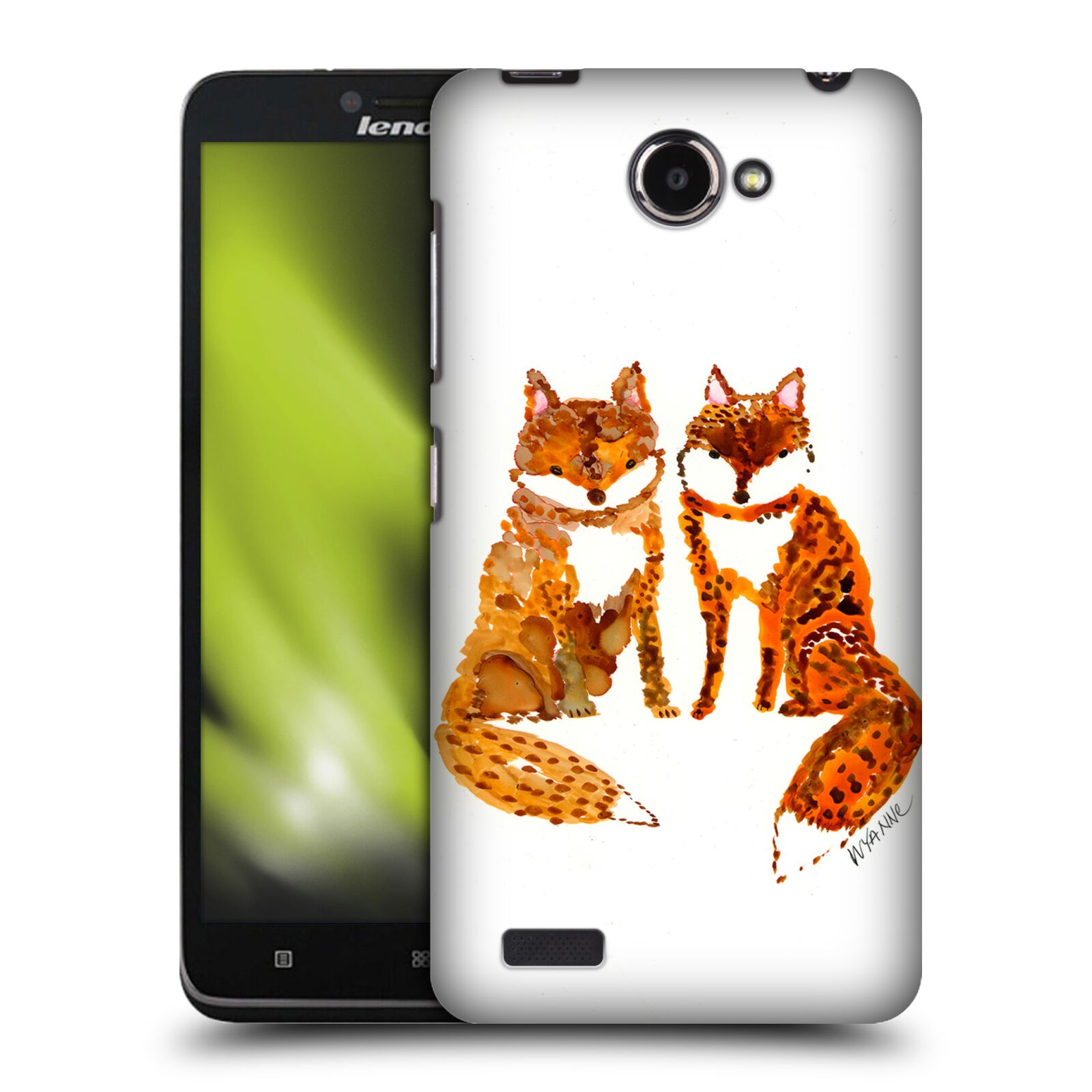 OFFICIAL WYANNE ANIMALS 2 HARD BACK CASE FOR LENOVO PHONES - 第 22/23 張圖片