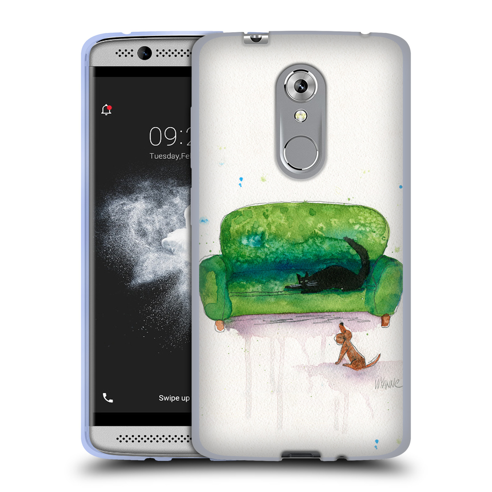 OFFICIAL WYANNE ANIMALS 2 GEL CASE FOR ZTE PHONES - Picture 9 of 23