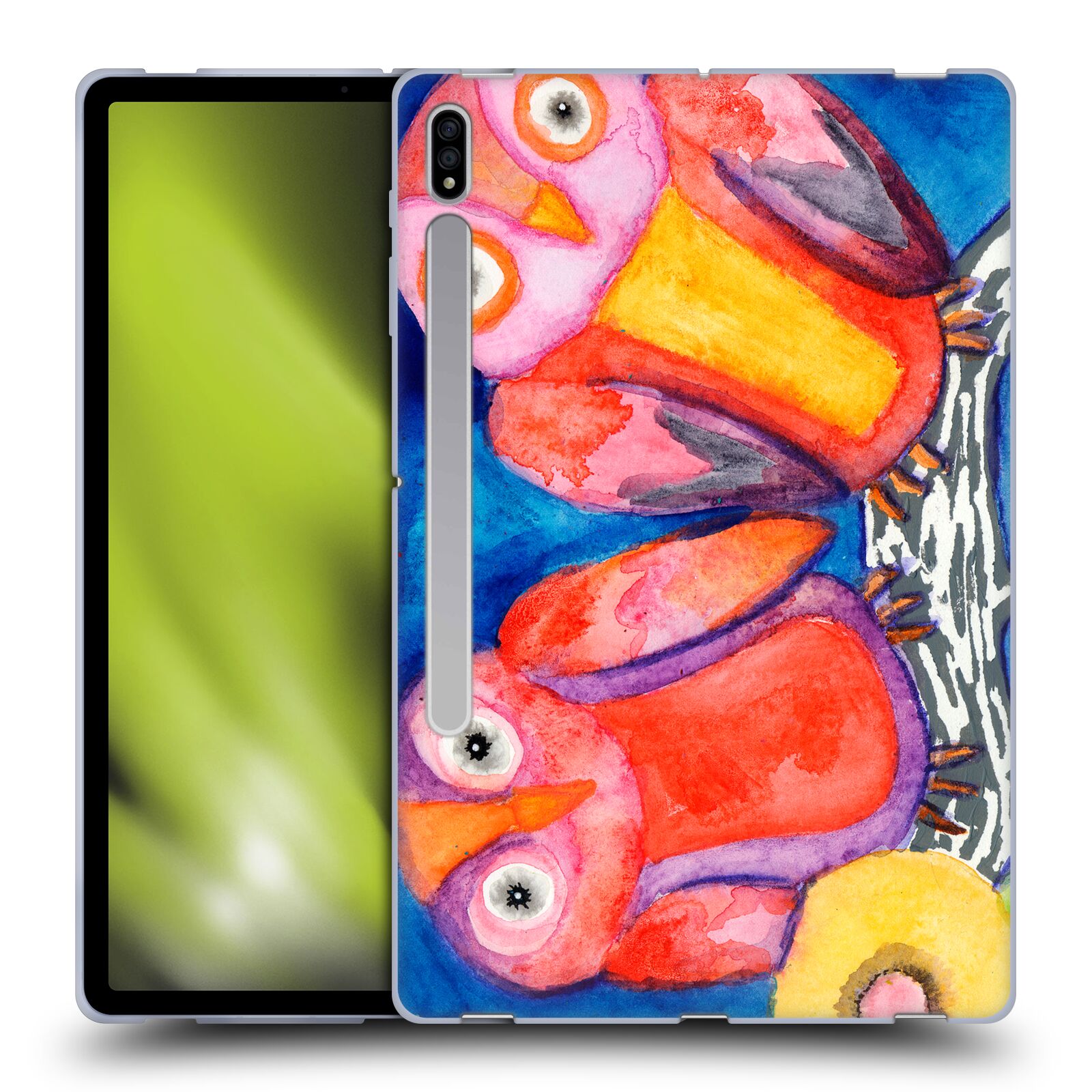 OFFICIAL WYANNE BIRDS SOFT GEL CASE FOR SAMSUNG TABLETS 1 - Picture 19 of 23