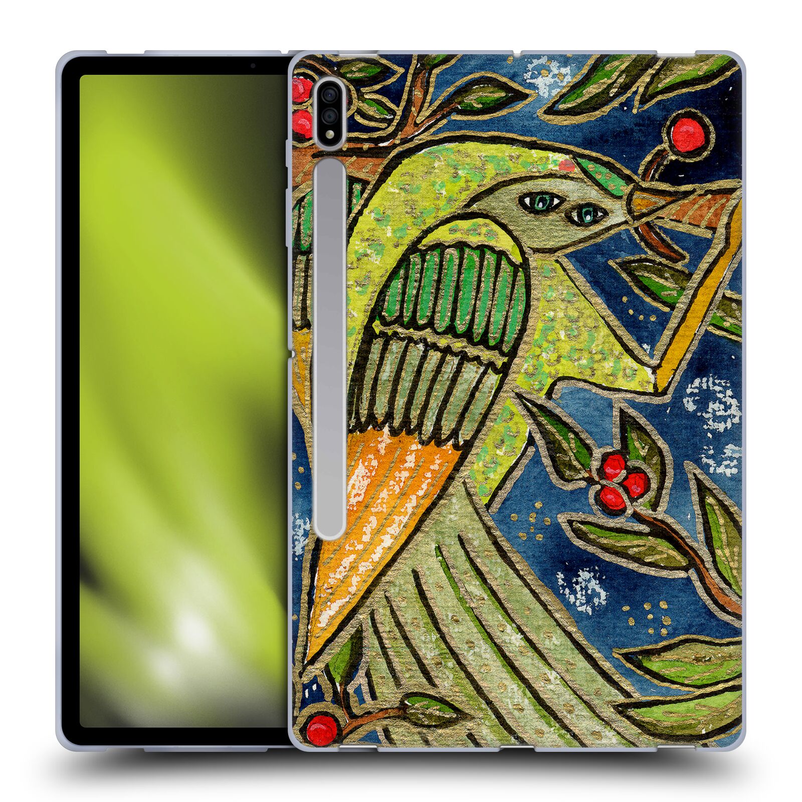 OFFICIAL WYANNE BIRDS SOFT GEL CASE FOR SAMSUNG TABLETS 1 - Picture 15 of 23