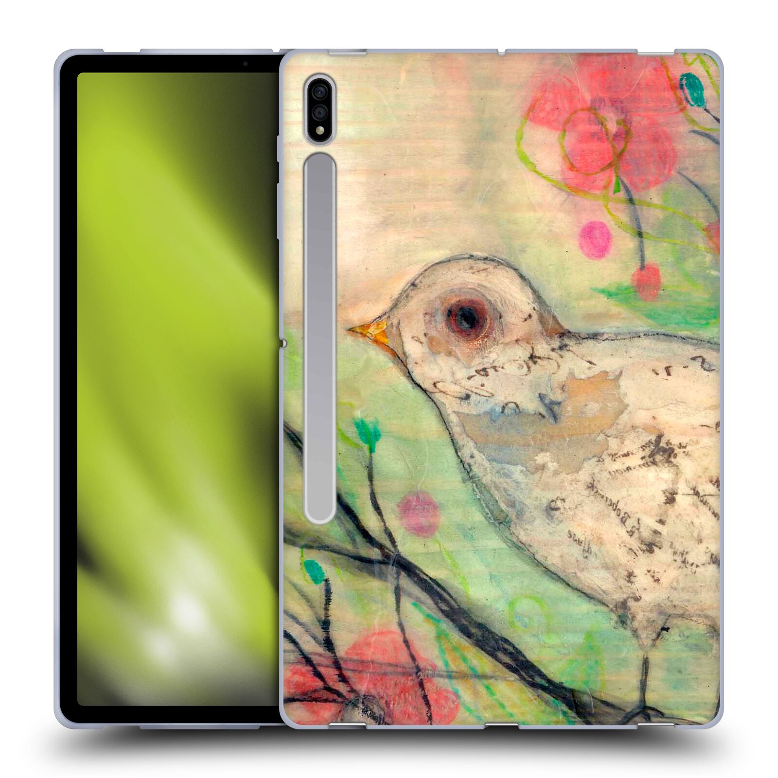 OFFICIAL WYANNE BIRDS SOFT GEL CASE FOR SAMSUNG TABLETS 1 - Picture 9 of 23