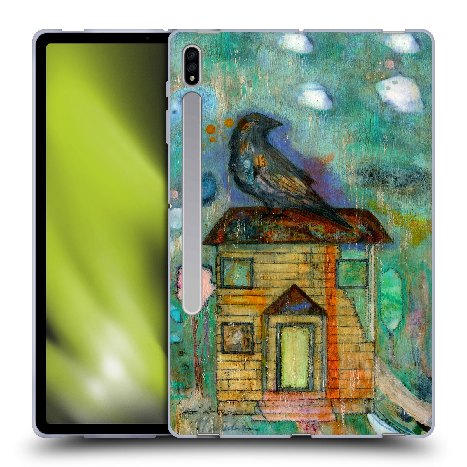 OFFICIAL WYANNE BIRDS SOFT GEL CASE FOR SAMSUNG TABLETS 1 - Picture 10 of 23