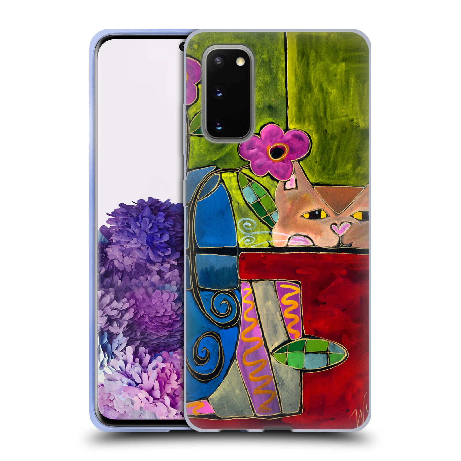 OFFICIAL WYANNE CAT SOFT GEL CASE FOR SAMSUNG PHONES 1 - Picture 20 of 22