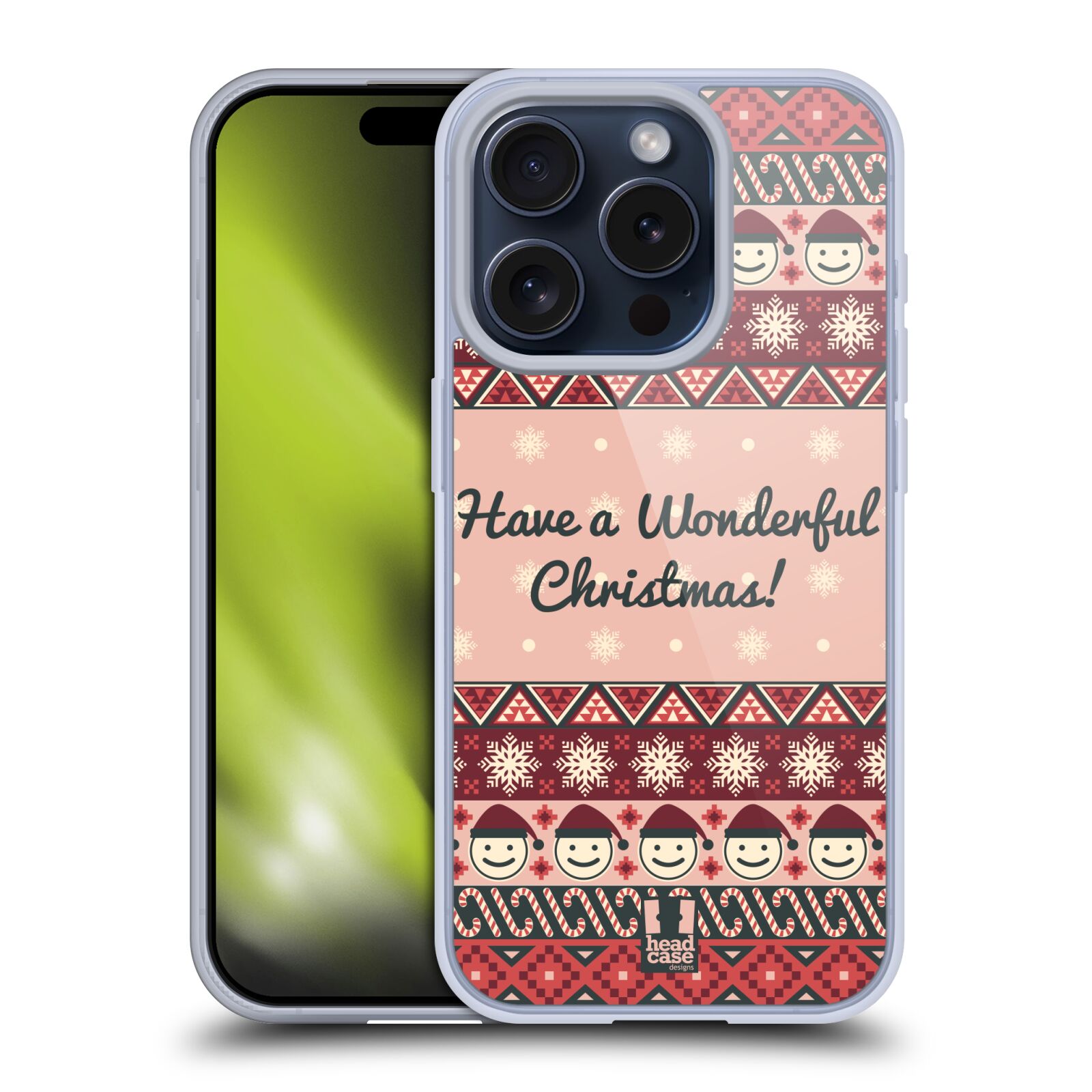 HEAD CASE DESIGNS CHRISTMAS AZTEC SOFT GEL CASE FOR APPLE iPHONE PHONES - Picture 15 of 15