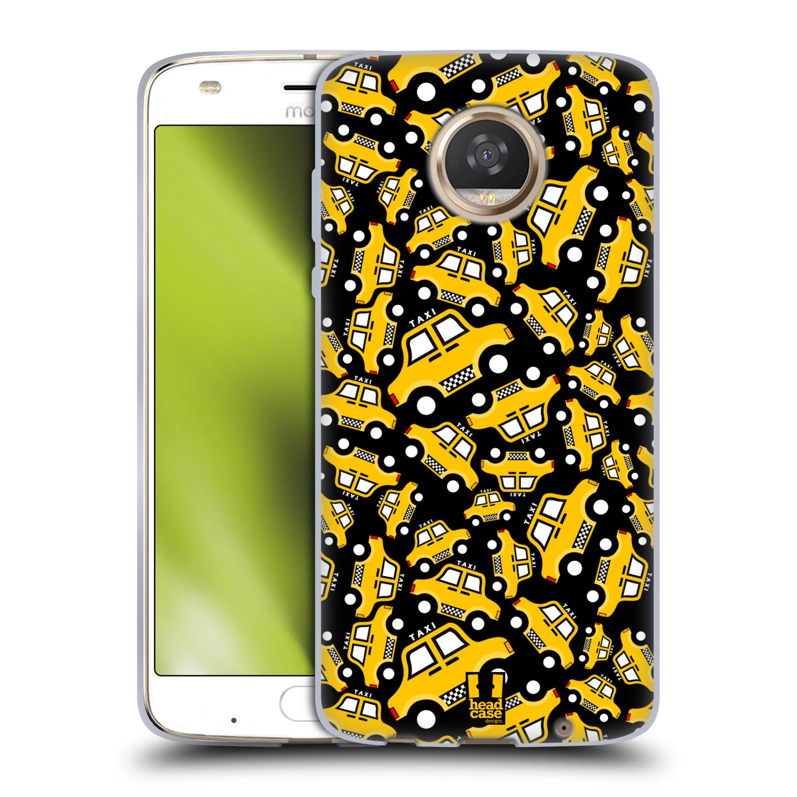 HEAD CASE DESIGNS YELLOW CAB SOFT GEL CASE FOR MOTOROLA PHONES 2 - Picture 8 of 12
