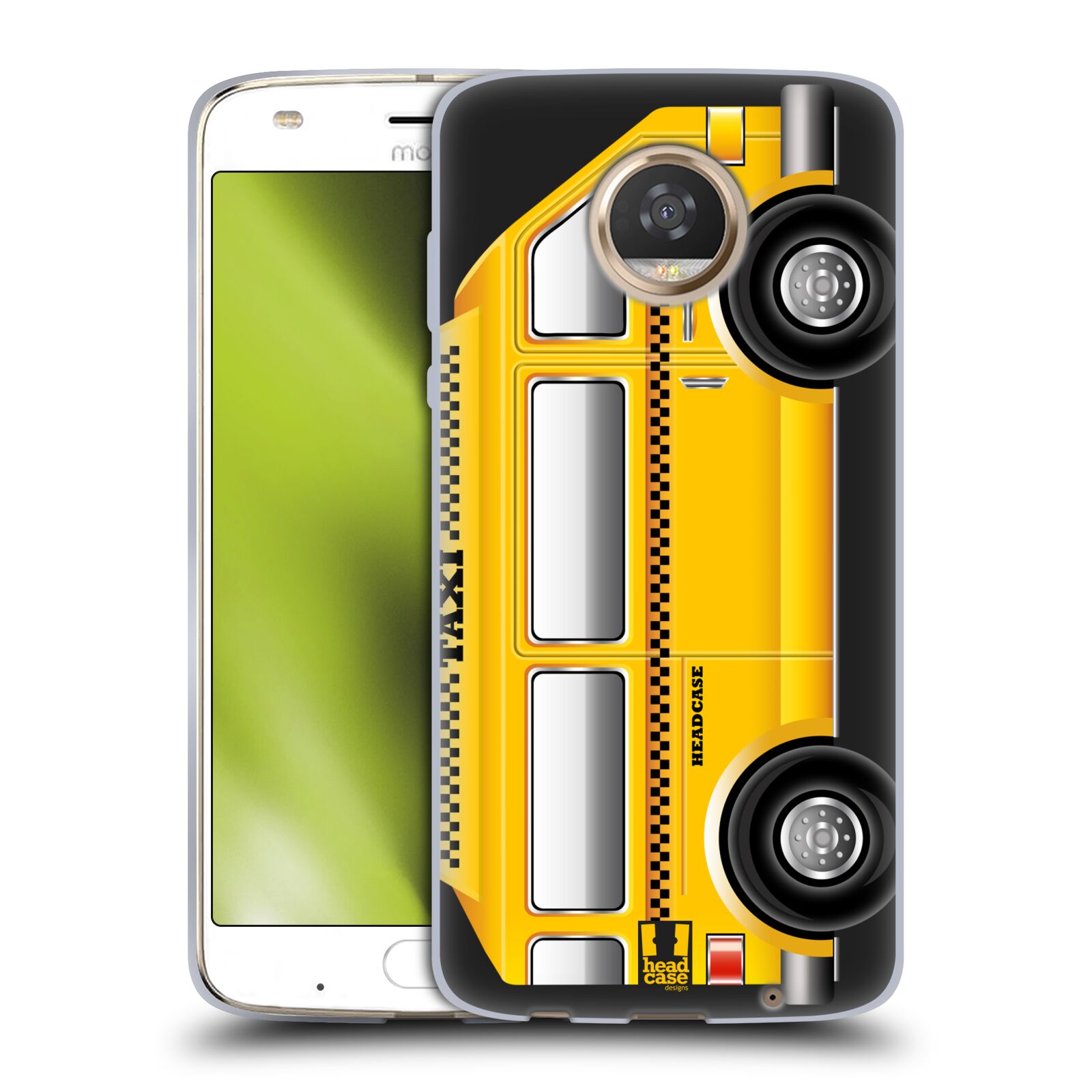 HEAD CASE DESIGNS YELLOW CAB SOFT GEL CASE FOR MOTOROLA PHONES 2 - Picture 11 of 12