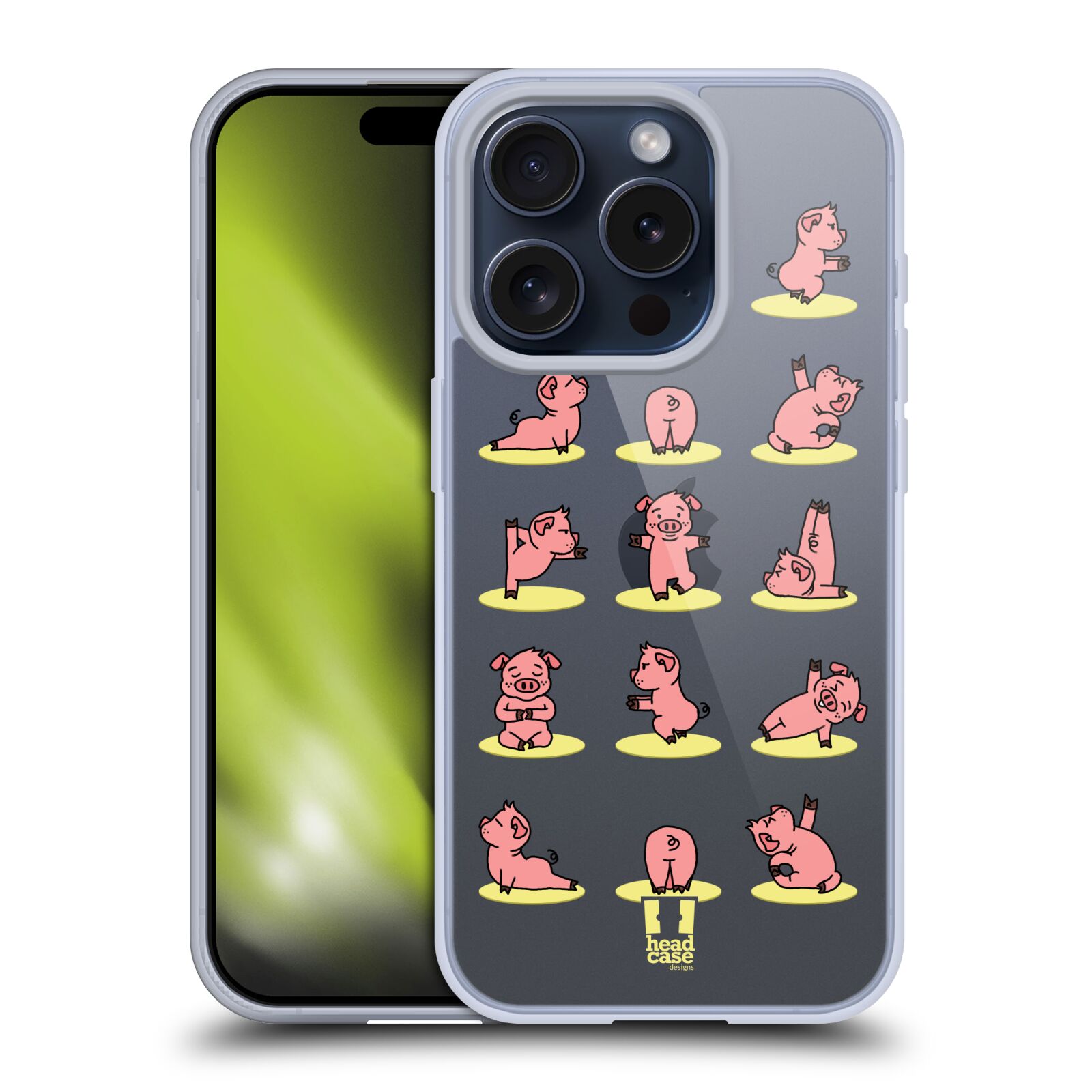 HEAD CASE DESIGNS YOGA ANIMALS SOFT GEL CASE & WALLPAPER FOR APPLE iPHONE PHONES - Picture 11 of 11