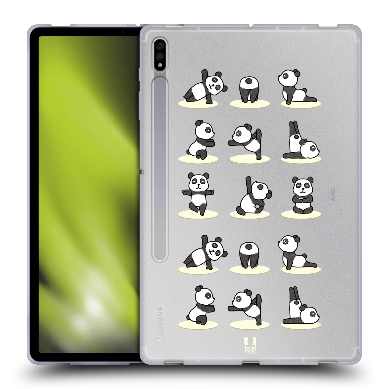 HEAD CASE DESIGNS YOGA ANIMALS 2 SOFT GEL CASE FOR SAMSUNG TABLETS 1 - Picture 10 of 11