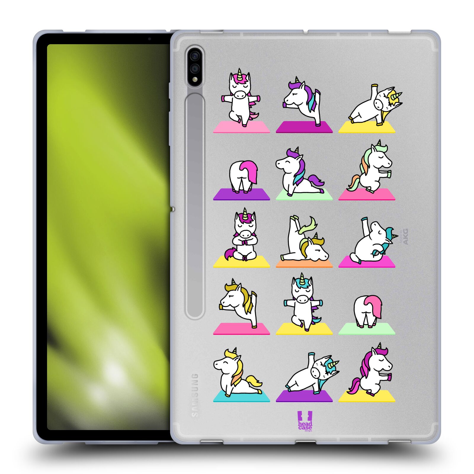 HEAD CASE DESIGNS YOGA ANIMALS 2 SOFT GEL CASE FOR SAMSUNG TABLETS 1 - Picture 11 of 11