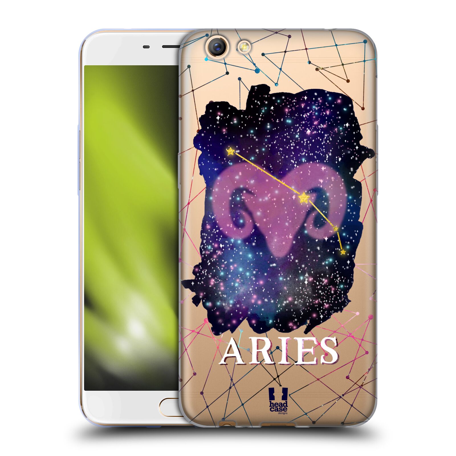 FUNDA HEAD CASE DESIGNS CON DIBUJO DE GEL SUAVE ZODIAC CONSTELLATION PARA TELÉFONOS OPPO - Imagen 9 de 18