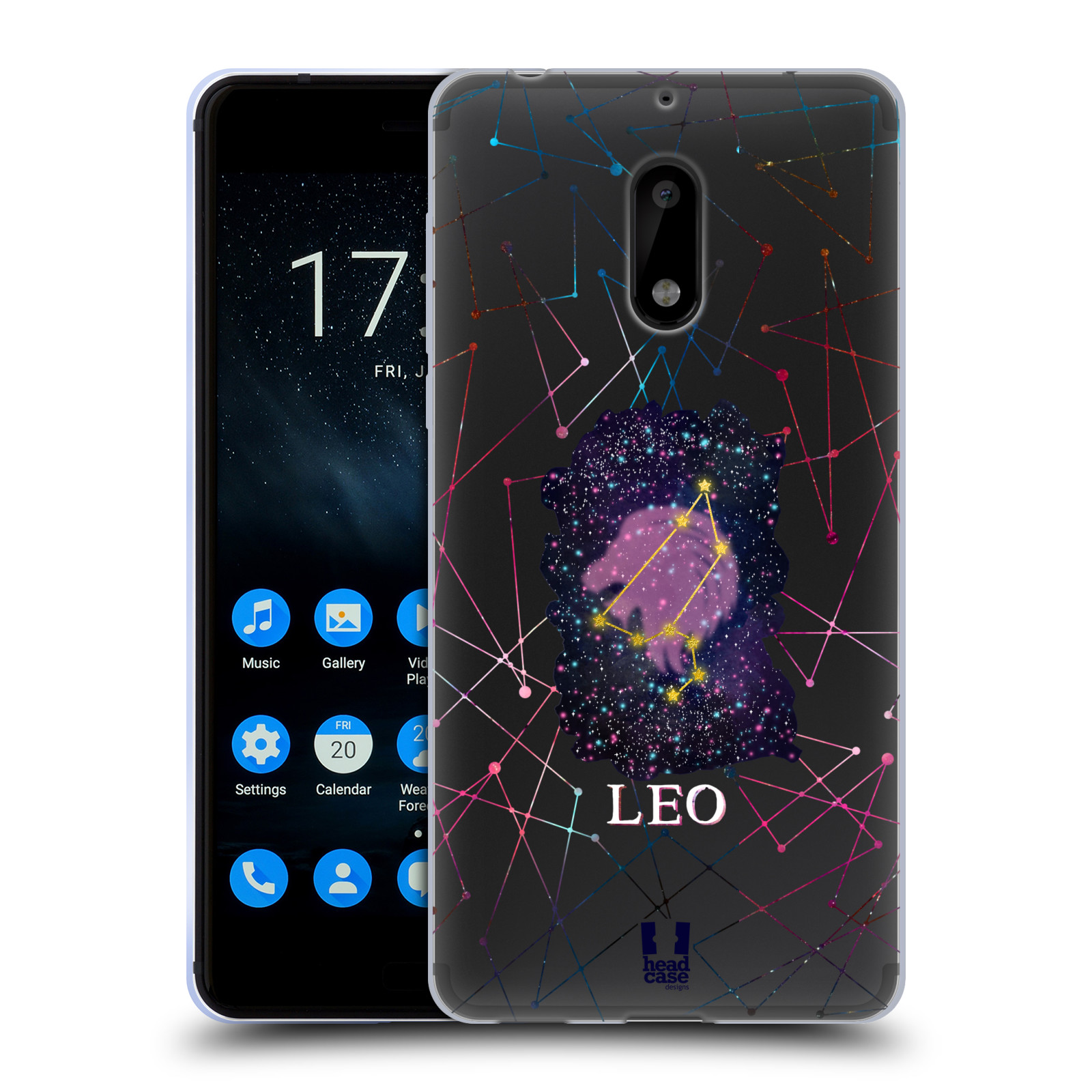 FUNDA DE GEL HEAD CASE DESIGNS ZODIAC CONSTELLATION Y FONDO DE PANTALLA PARA TELÉFONOS NOKIA 1 - Imagen 13 de 19