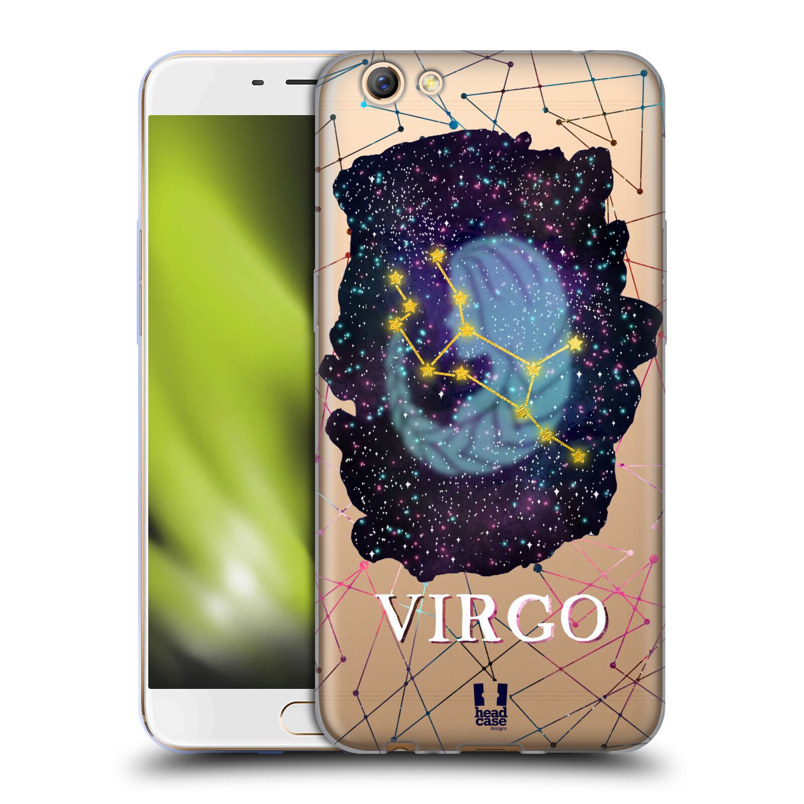 FUNDA HEAD CASE DESIGNS CON DIBUJO DE GEL SUAVE ZODIAC CONSTELLATION PARA TELÉFONOS OPPO - Imagen 18 de 18