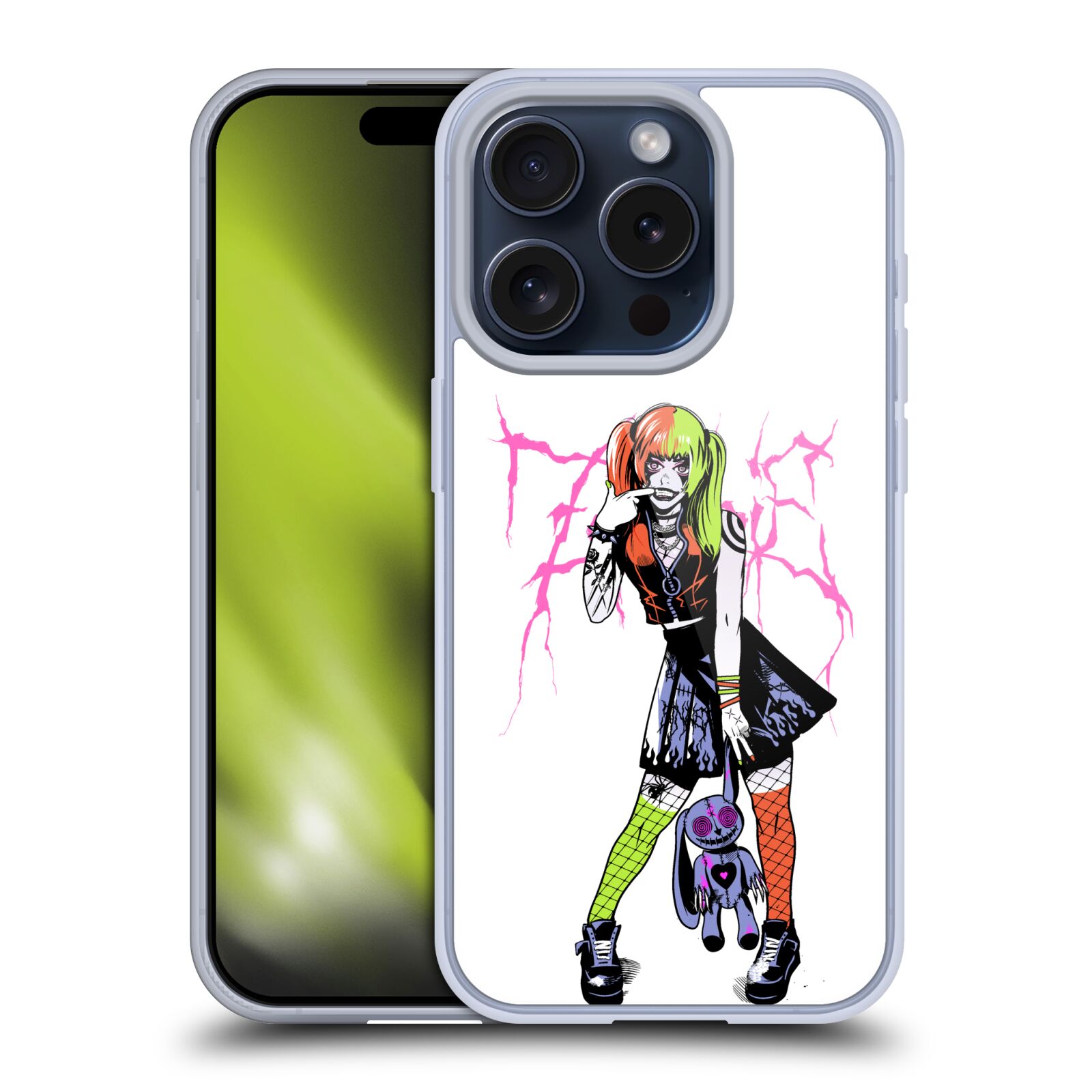 OFFICIAL ZOMBIE MAKEOUT CLUB GRAPHICS SOFT GEL CASE FOR APPLE iPHONE PHONES - Bild 8 von 15