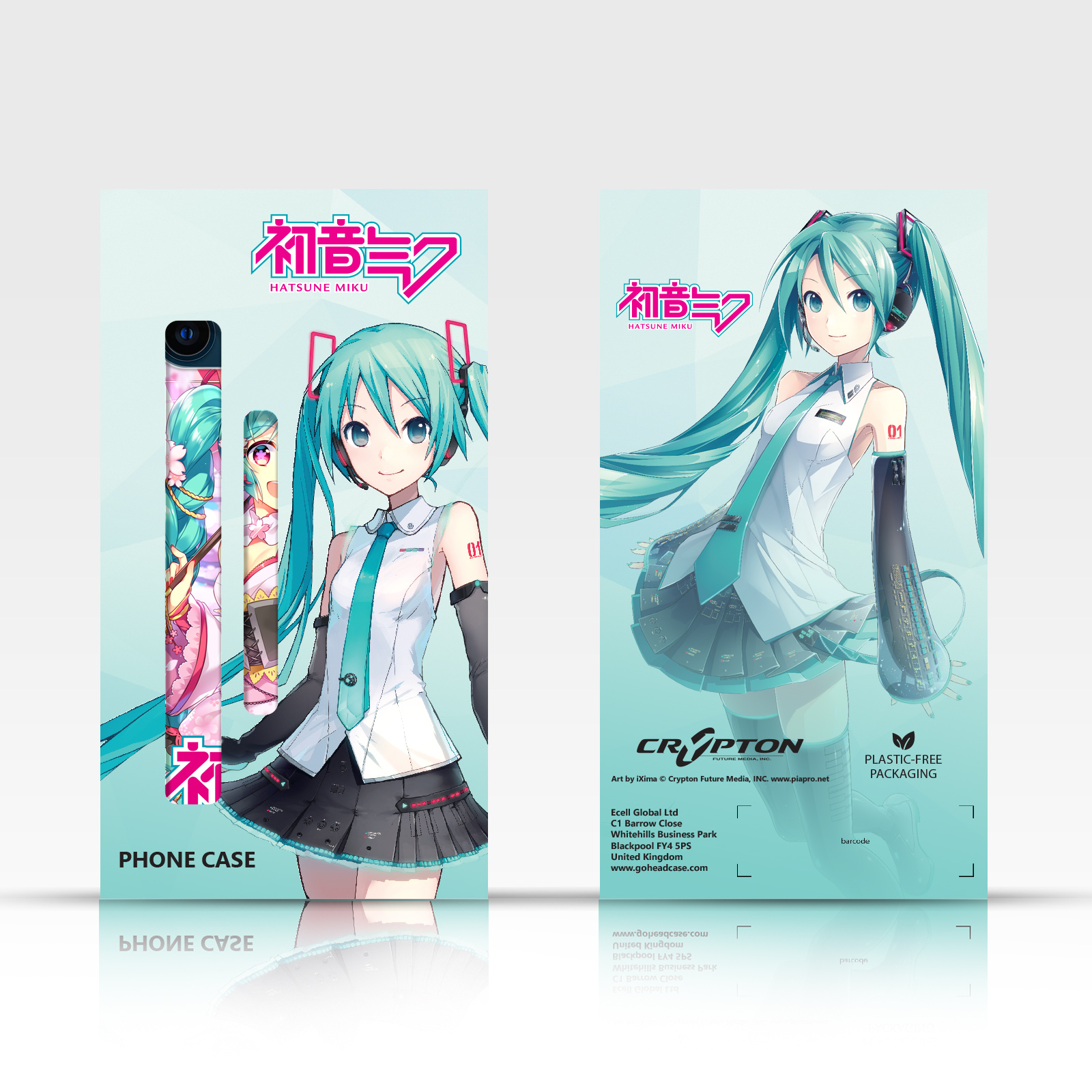 OFFICIAL HATSUNE MIKU GRAPHICS LEATHER BOOK WALLET CASE FOR SAMSUNG PHONES 3 - Picture 6 of 16