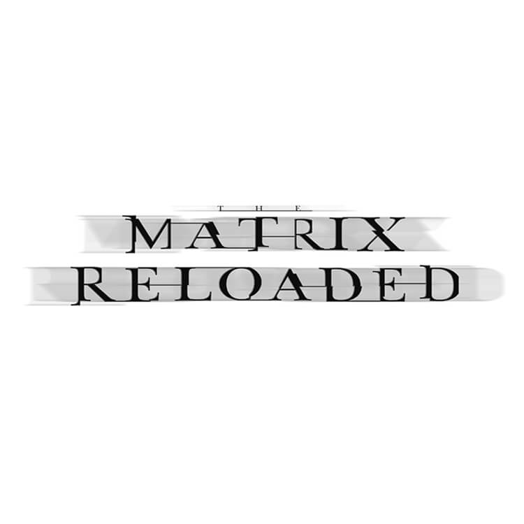 The Matrix Reloaded Logo