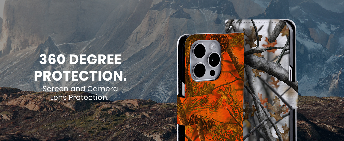 360 degree protection - screen and camera lens protection