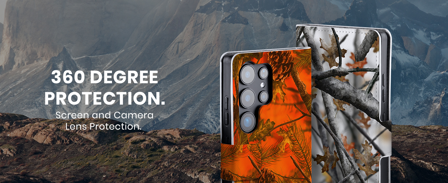 360 degree protection - screen and camera lens protection