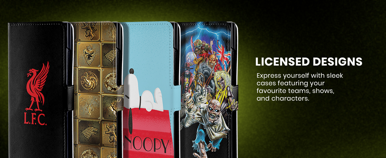 Licensed designs - your favourite teams, shows and characters