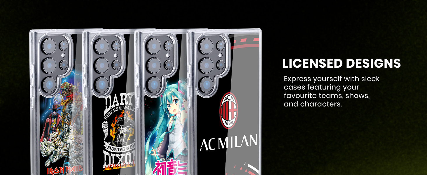 Licensed designs - your favourite teams, shows and characters