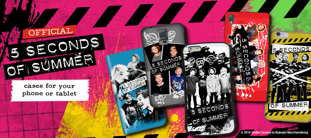 5 Seconds of Summer Cases, Skins, & Accessories Banner